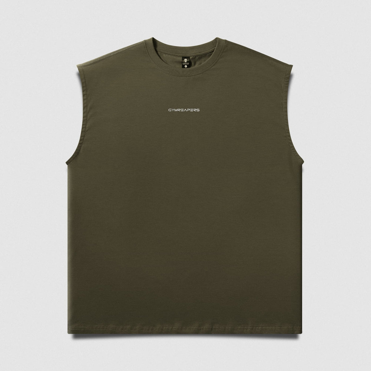 Axis Cap Sleeve Tank - OD Green front product view