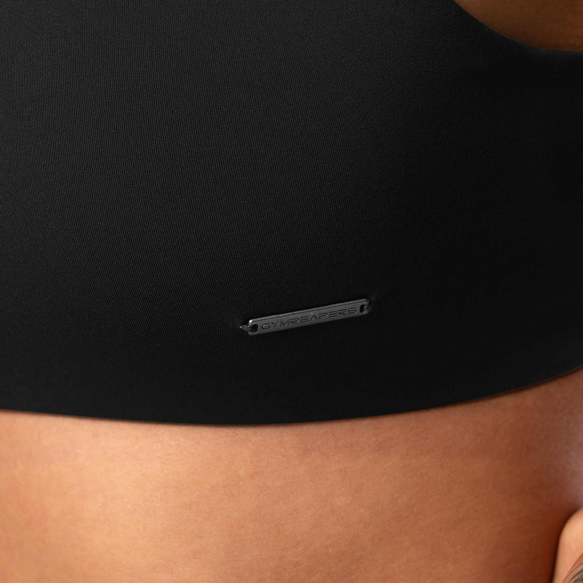Axis Open Back Bra - Black