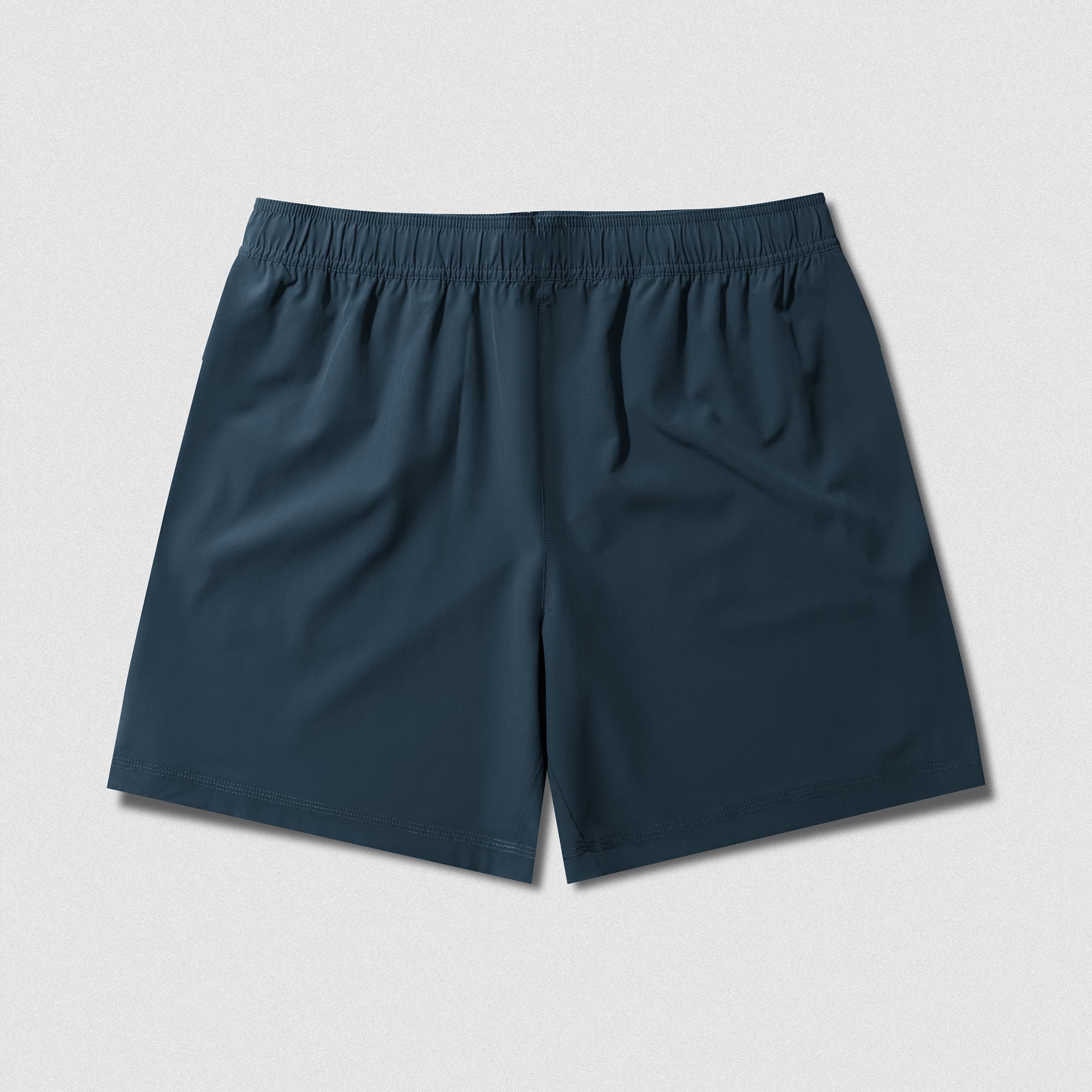 Back view of Men's Conquer 7 Inch Shorts - Navy