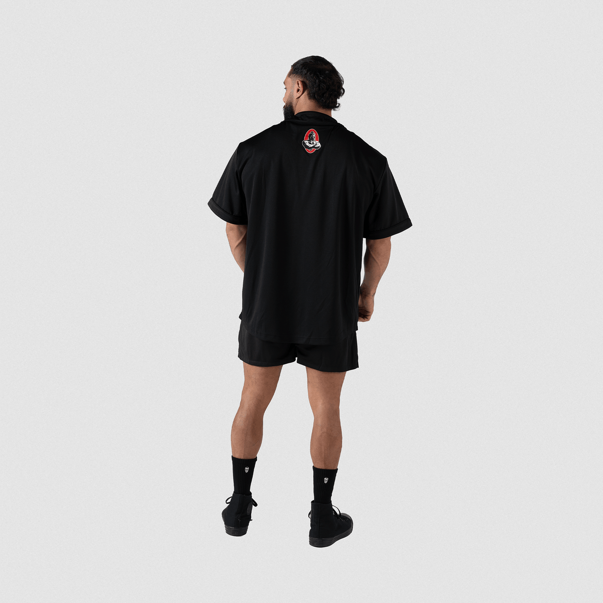 On Model, Back View (Alternate Angle)