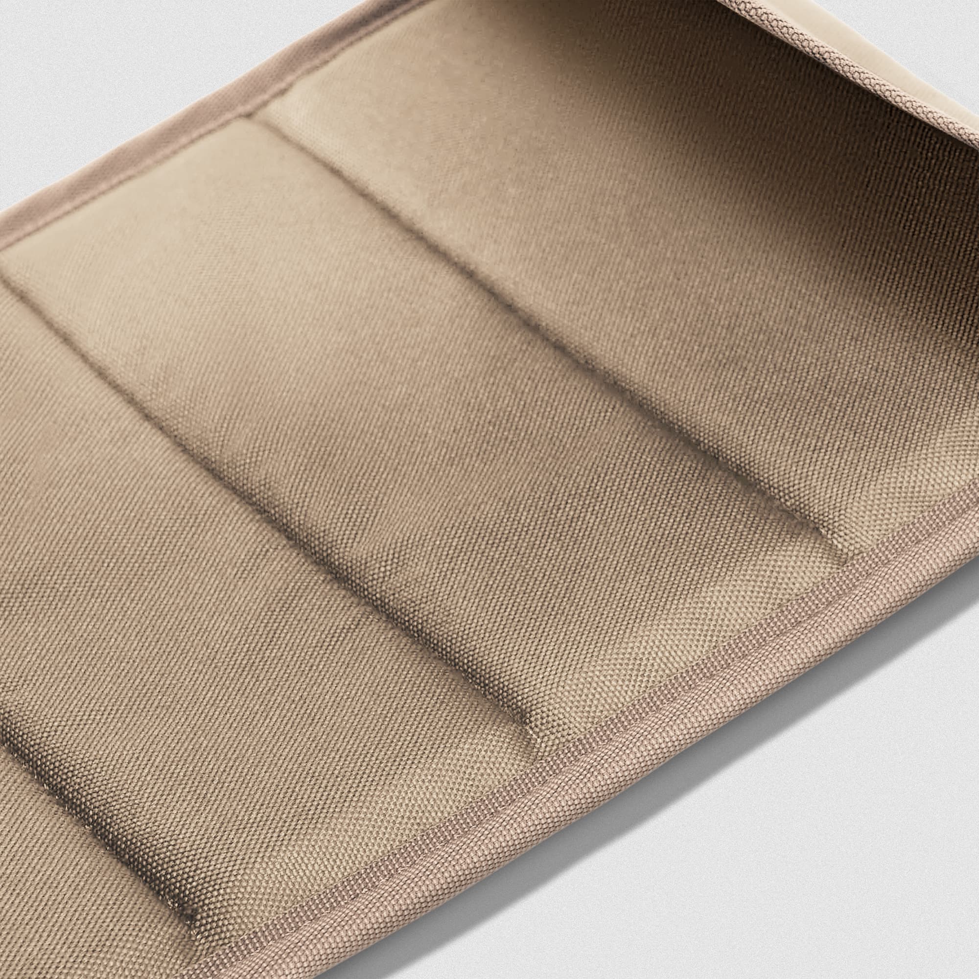 Gymreapers Ab Straps - Tan close up shot of pad