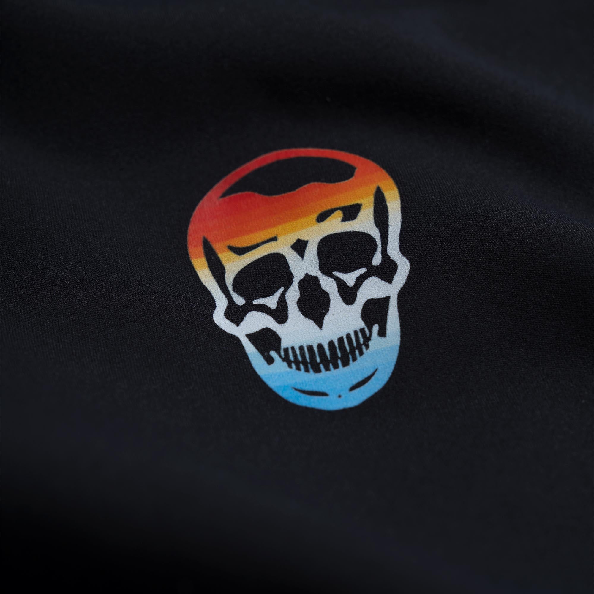 Solar Flare Training Legging close up shot of logo