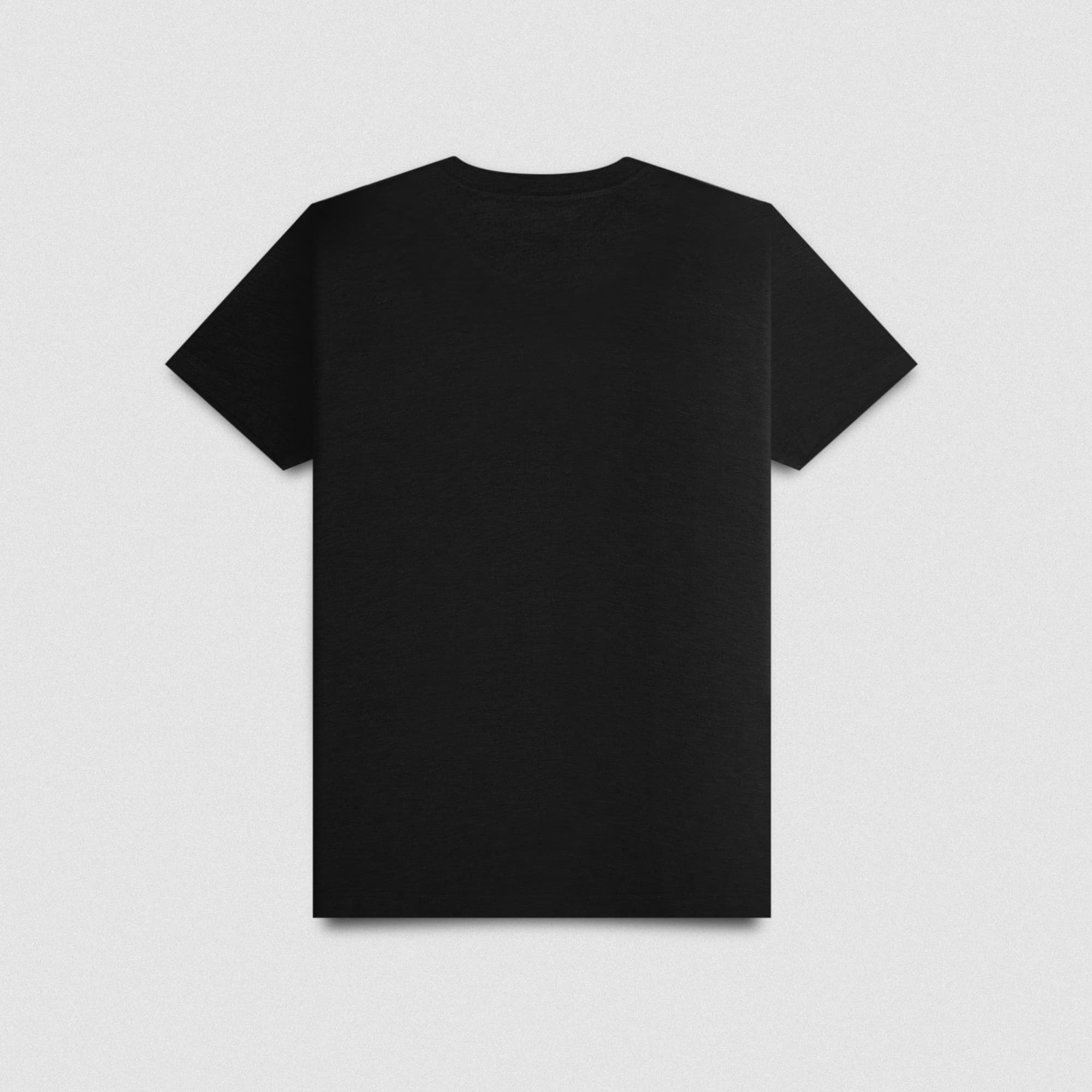 Active Tri-Blend Basic Tee - Black/White