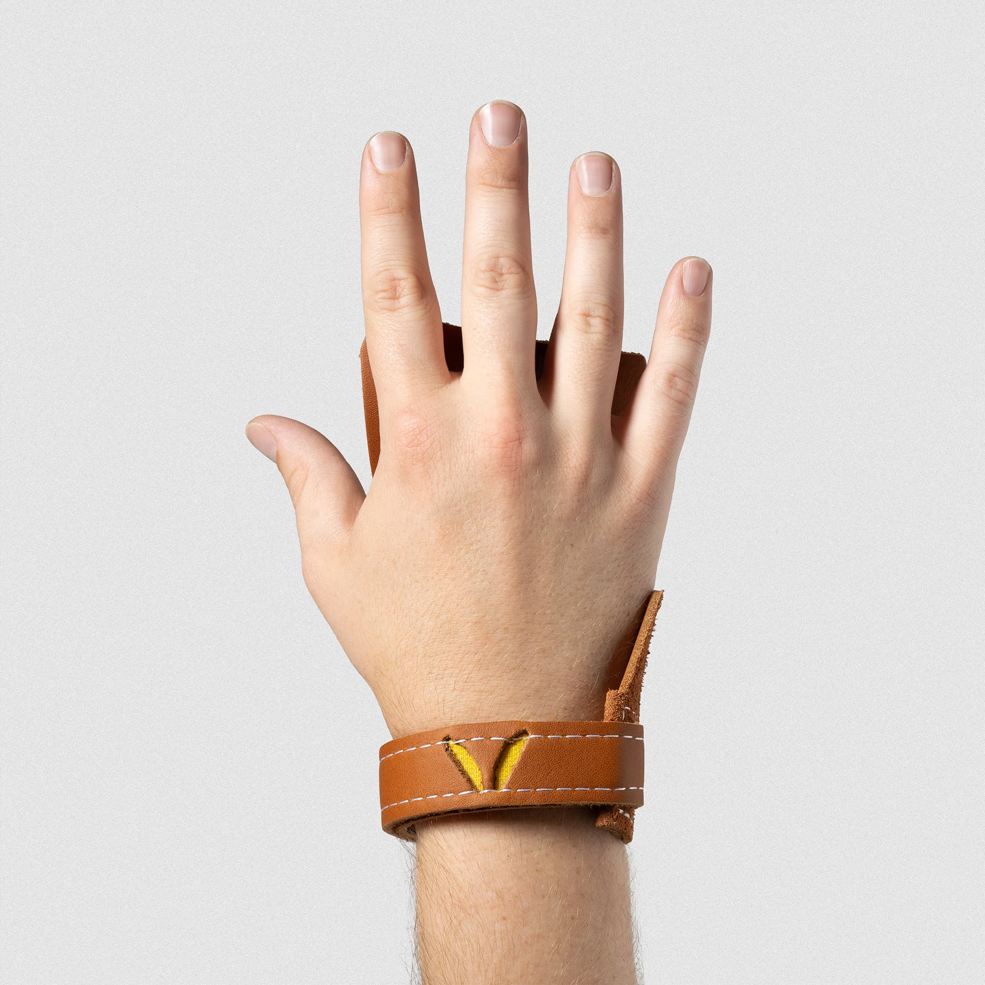 Men's Classic Freedom Leather - Tan - Back of Hand