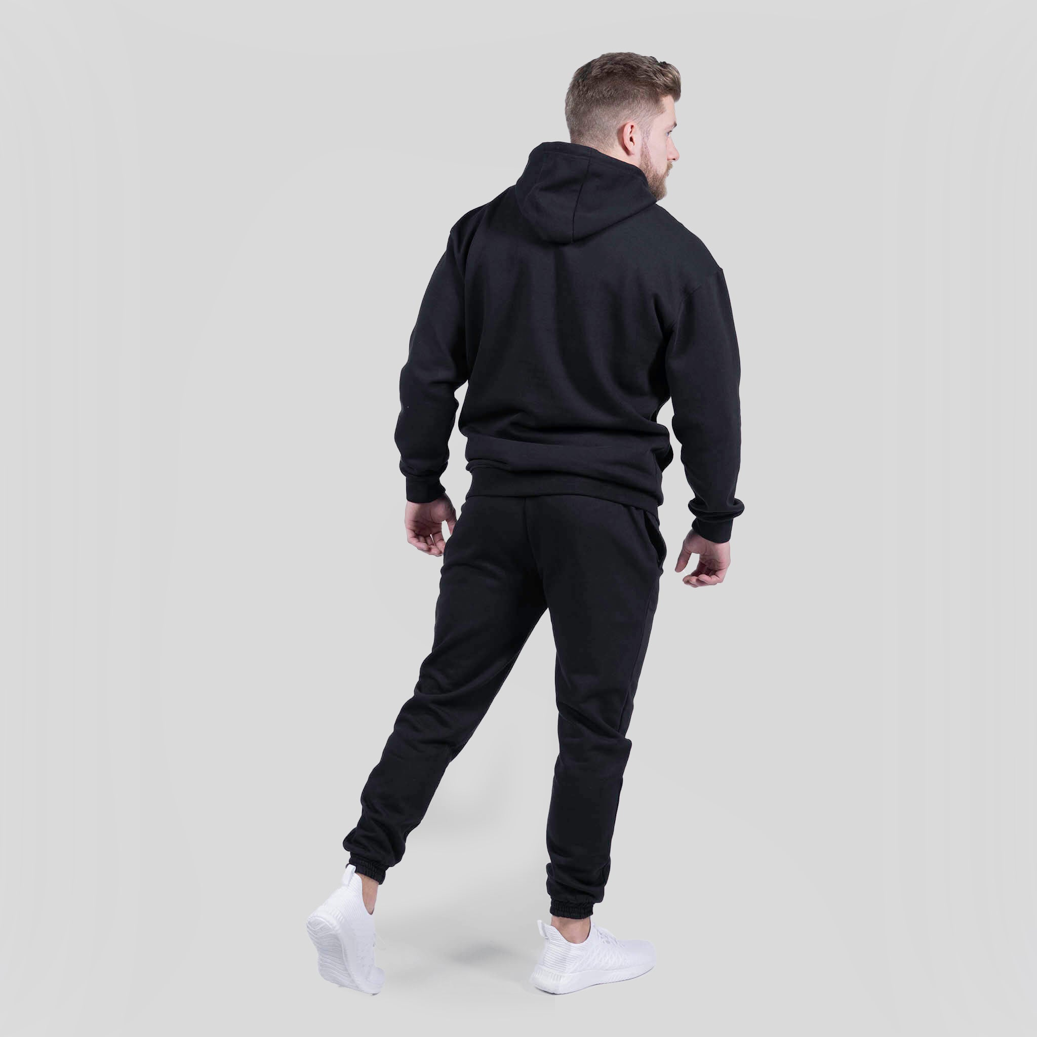 axis hoodie black back