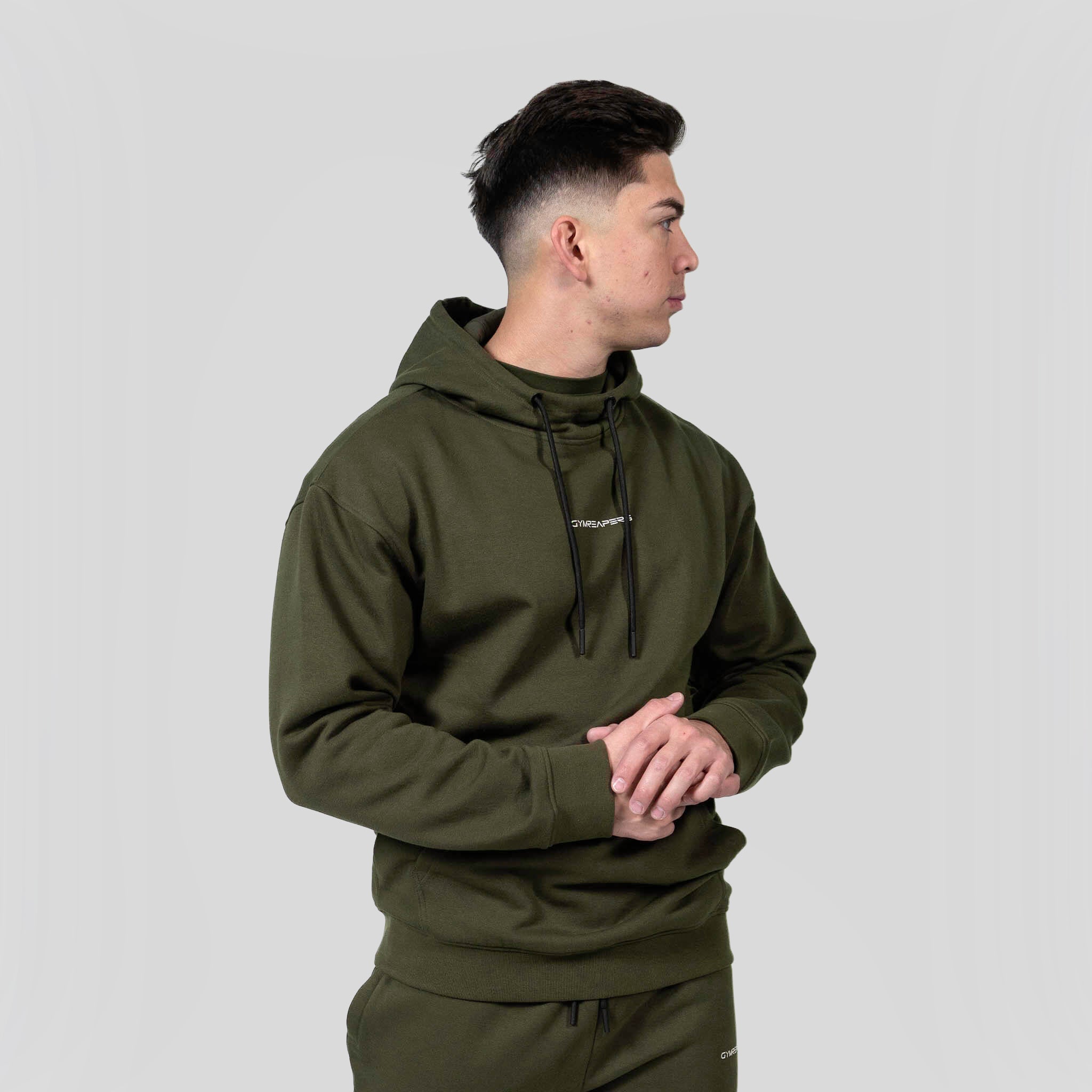 axis hoodie green