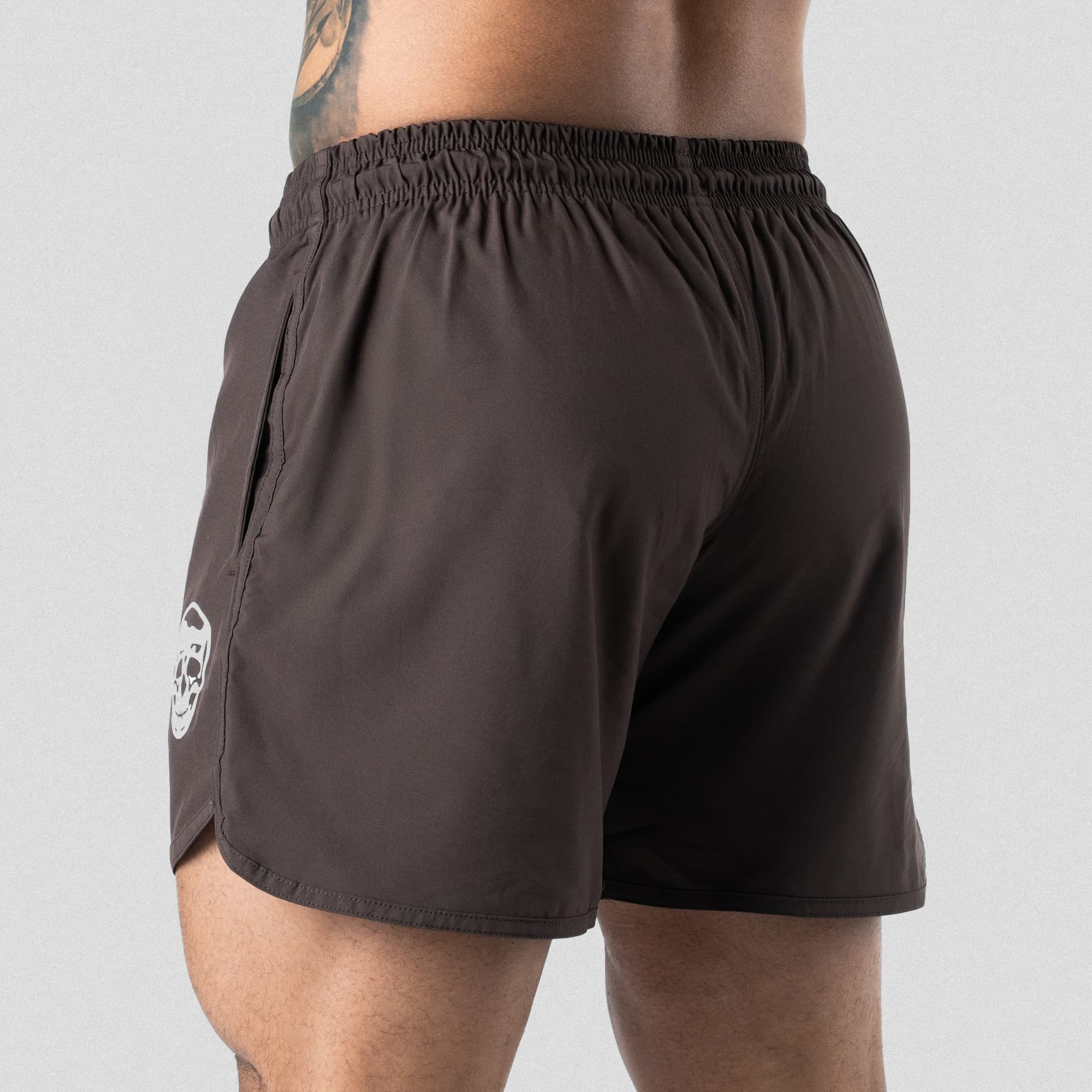 Trainingsshorts - Braun