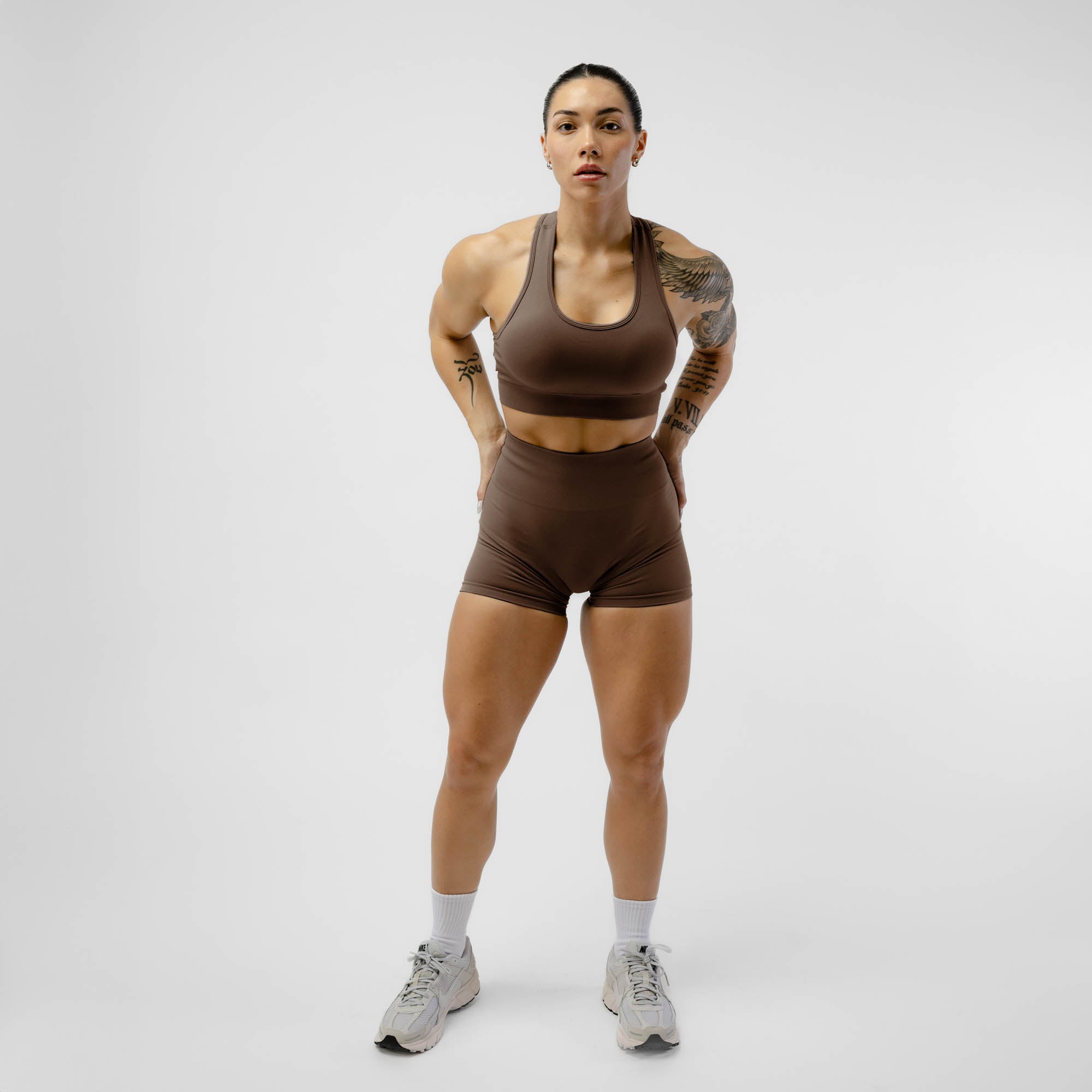 toffee heritage bra full front