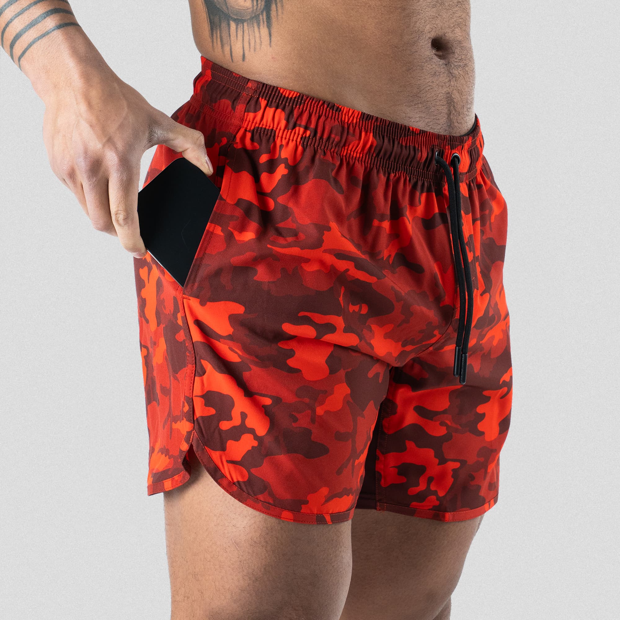 Training Shorts - Ash Camo