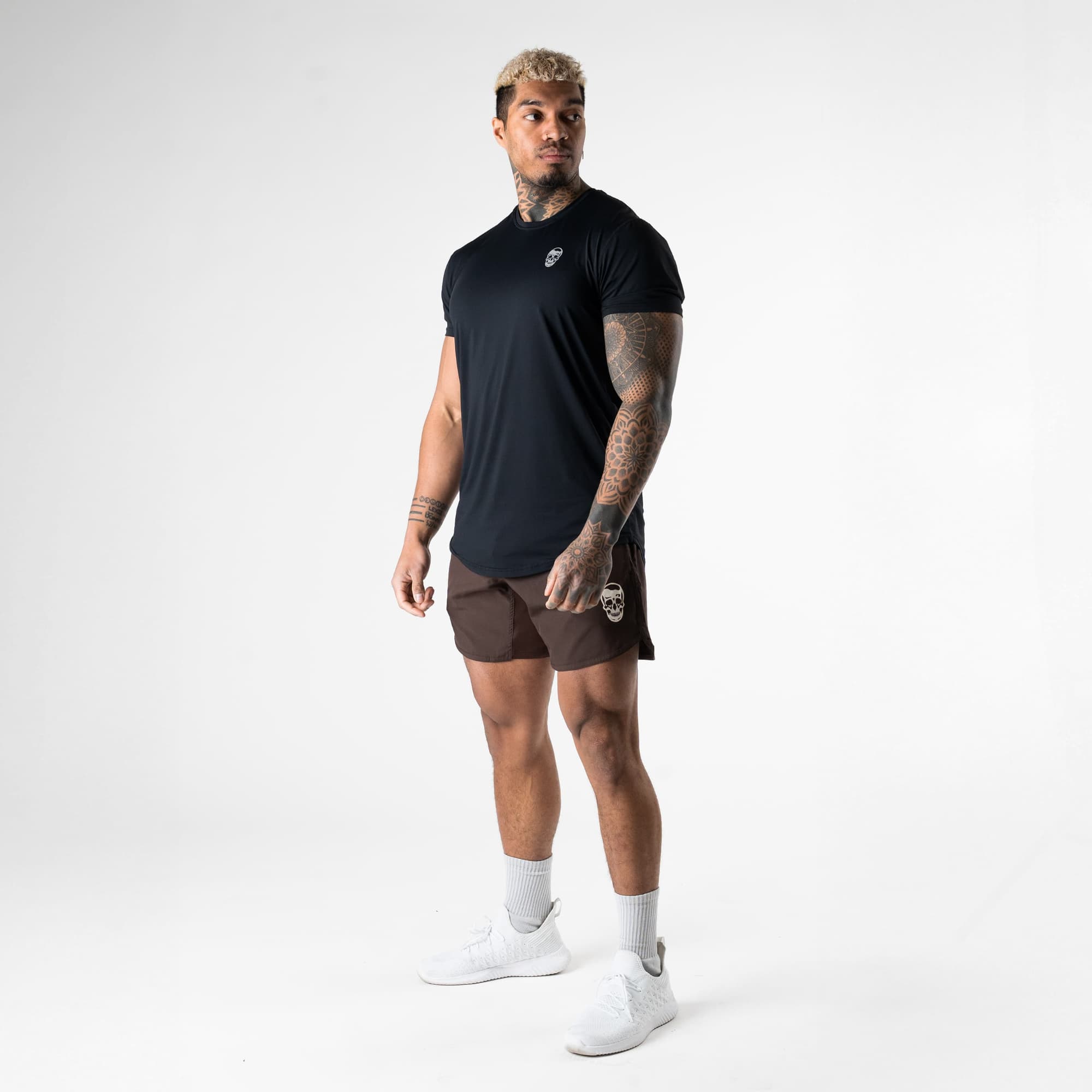 Trainingsshorts - Braun