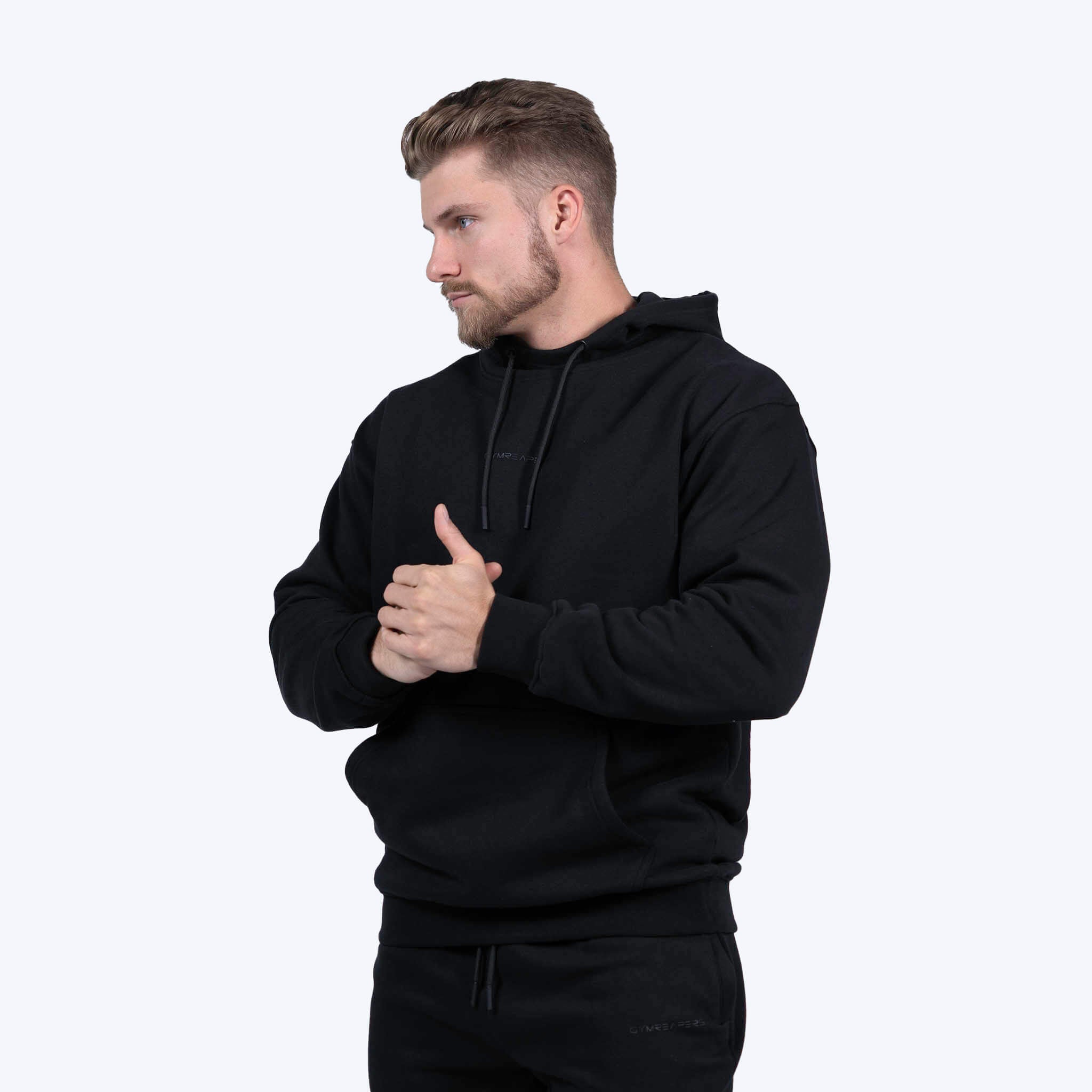 axis bundle black hoodie