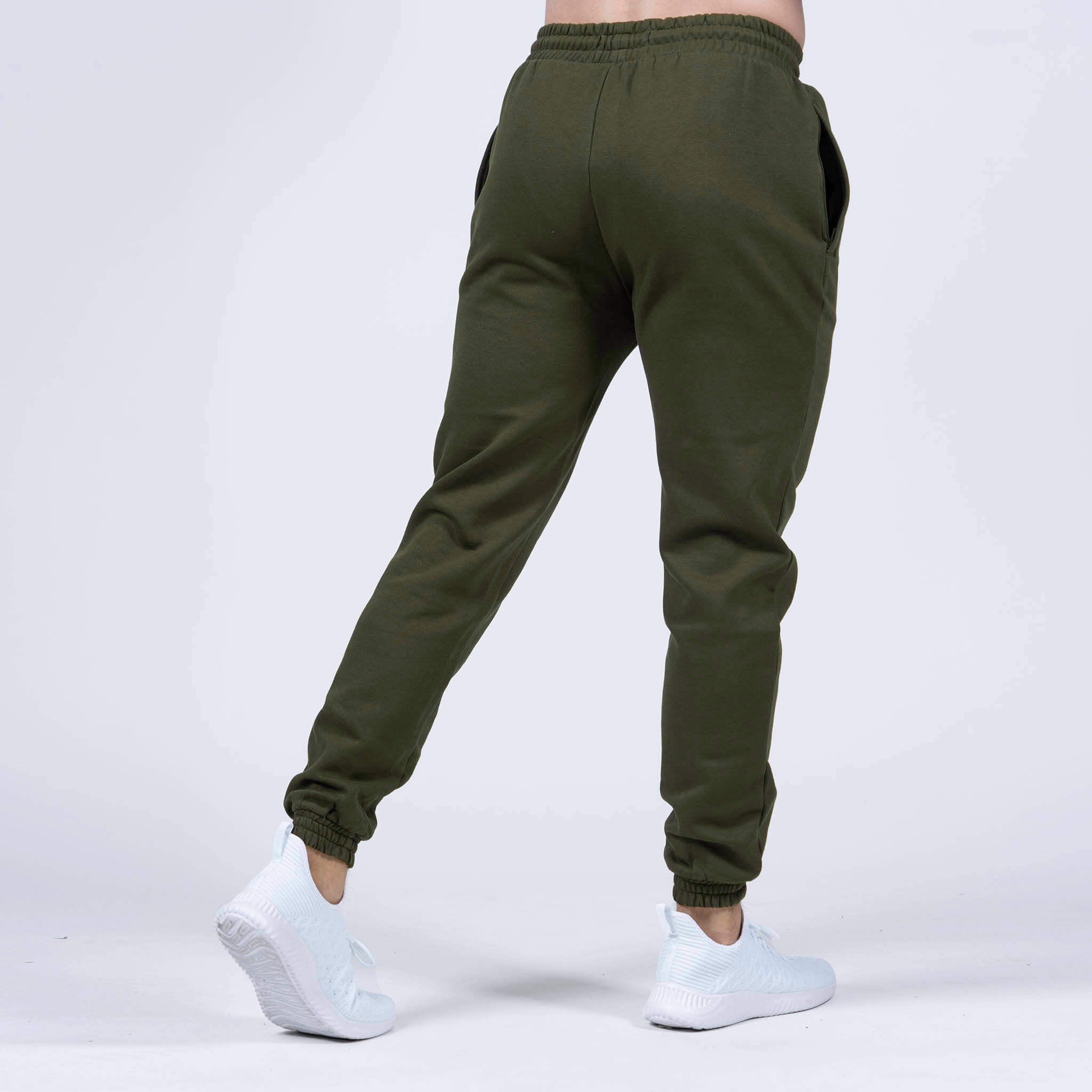 axis joggers green
