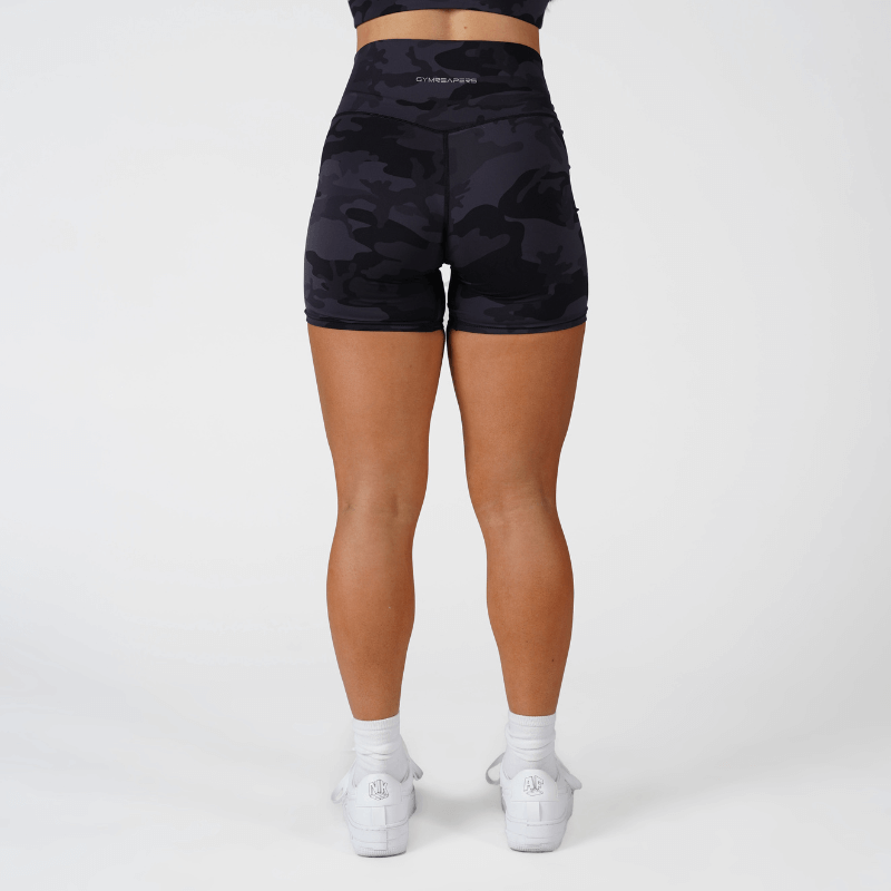 biker shorts camo