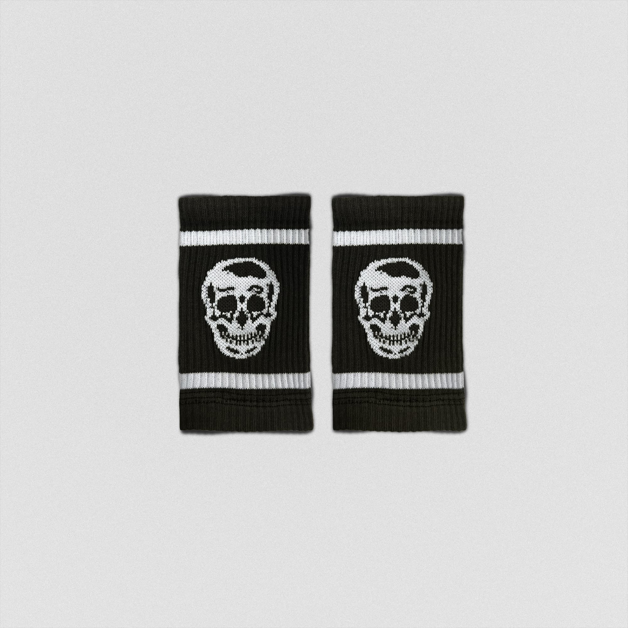 black wristband lay flat shot