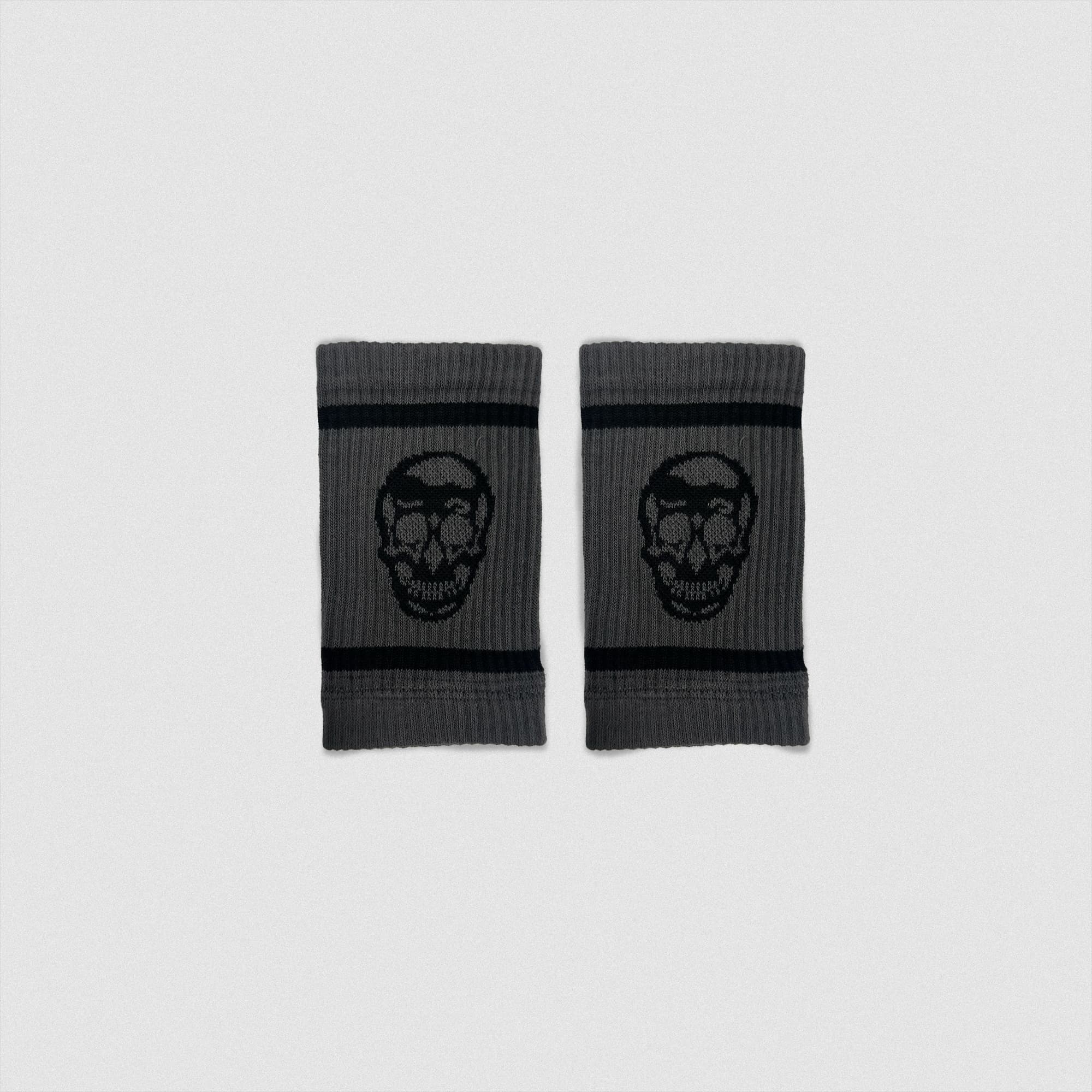 gray wristband lay flat shot