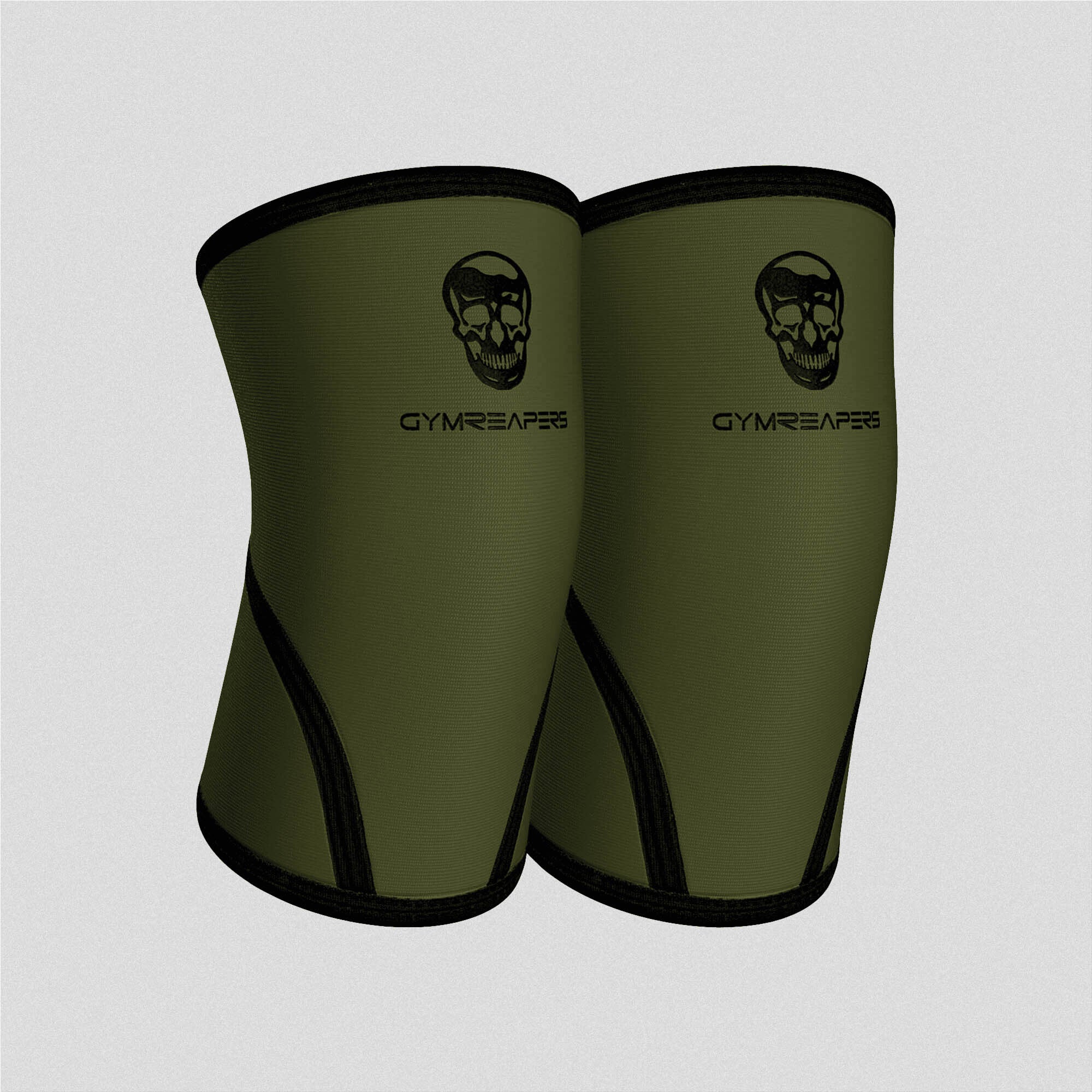 Gymreapers 5mm elbow sleeves close up image of both sleeves.