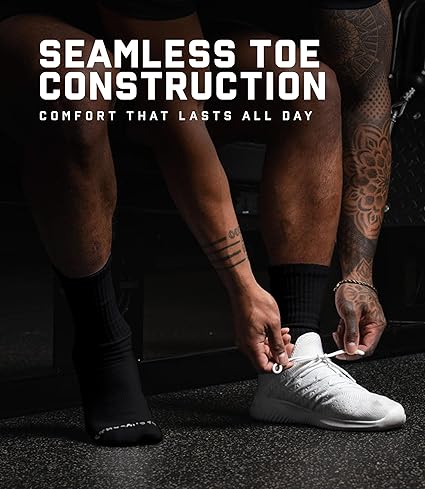 Crew-Socken - Schwarz