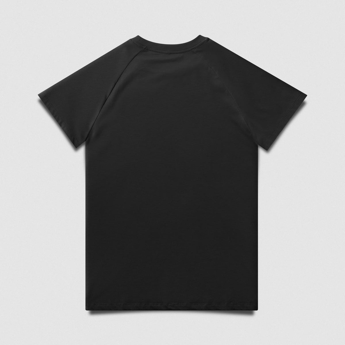 Axis Raglan Tee - Black/Black back product view