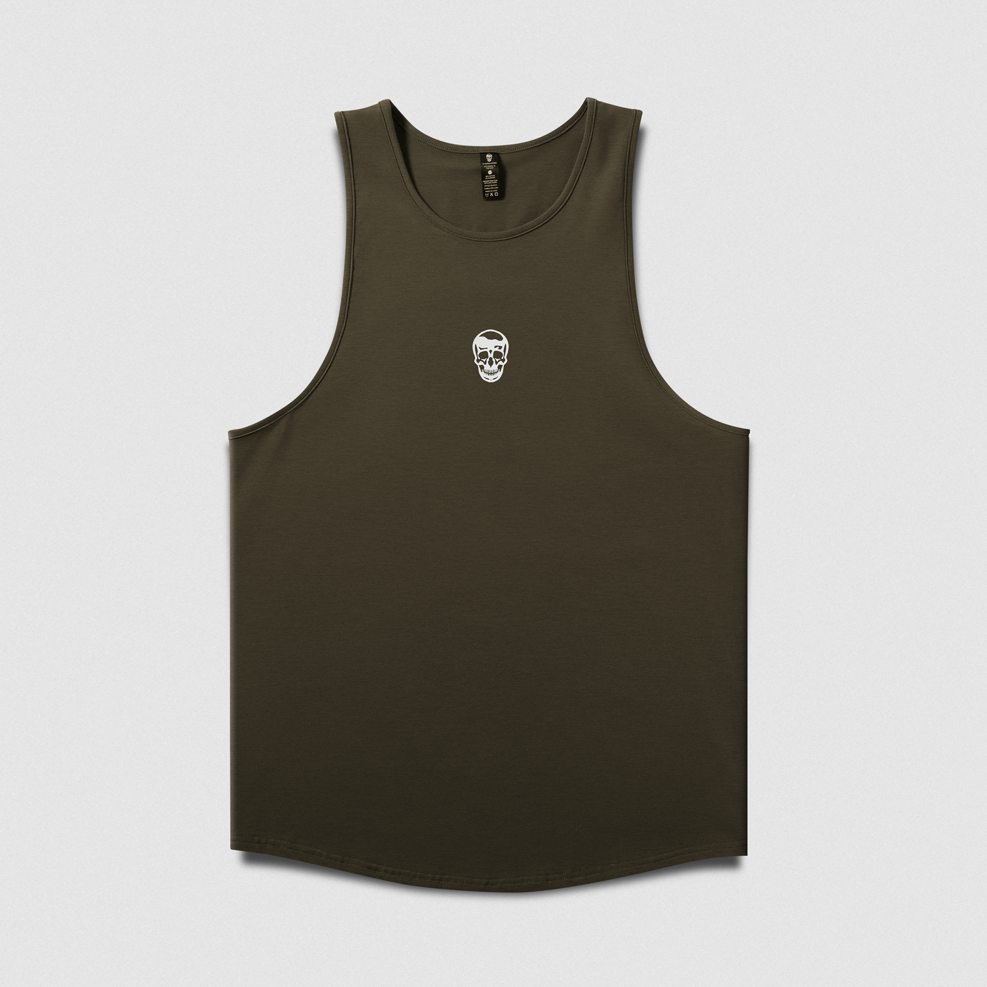 Ascend Tanktop mit U-Ausschnitt – OD Green