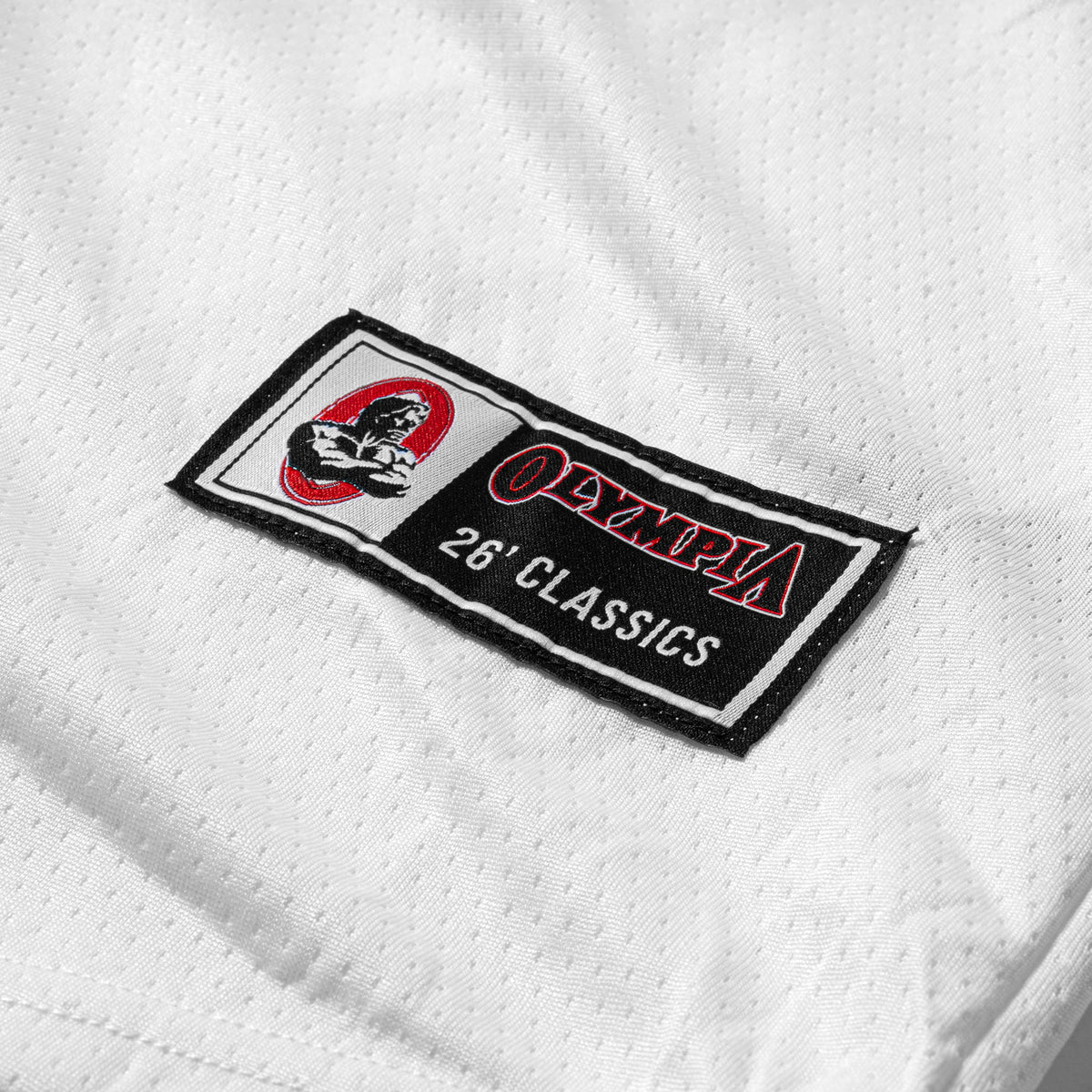 Olympia Americana Jersey | Olympia branded jersey tag detailing