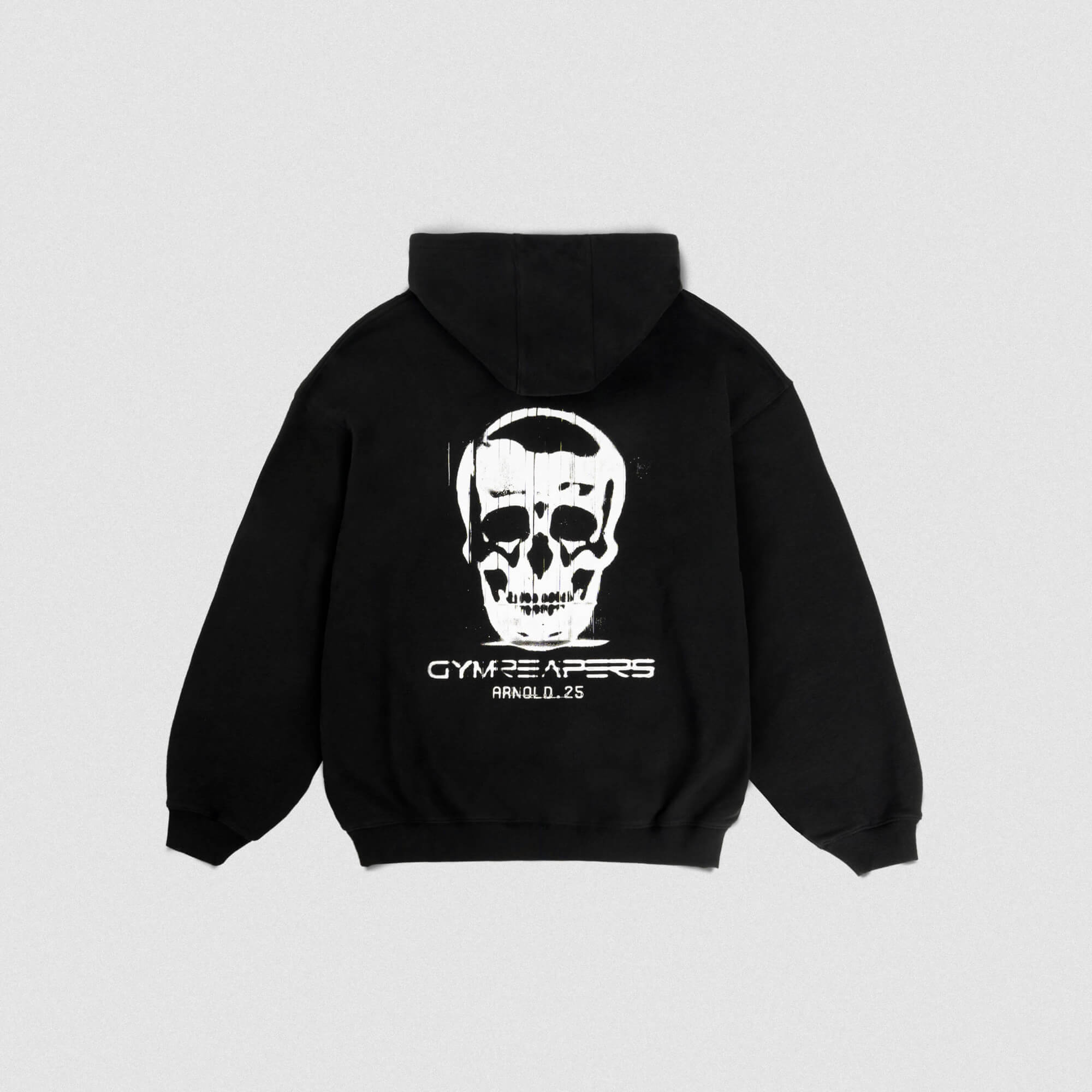 arnold 2025 hoodie back gray background