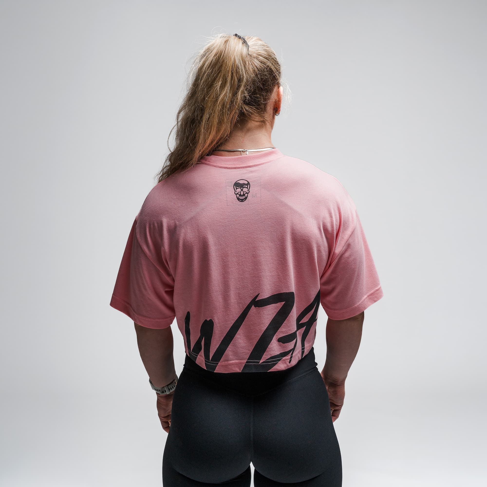 Heatstroke Cropped Tee - Pink
