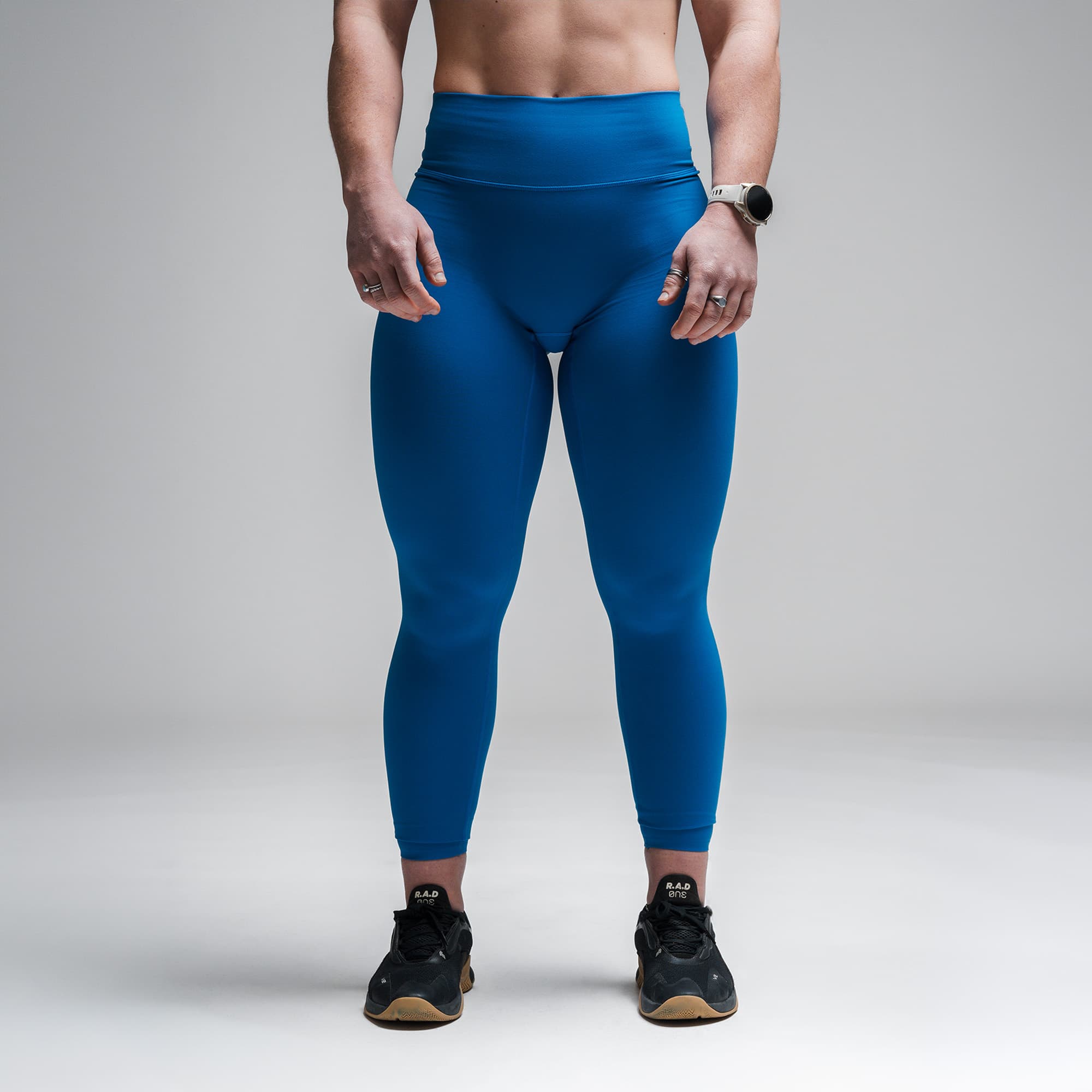 Axis Leggings - Electric Blue