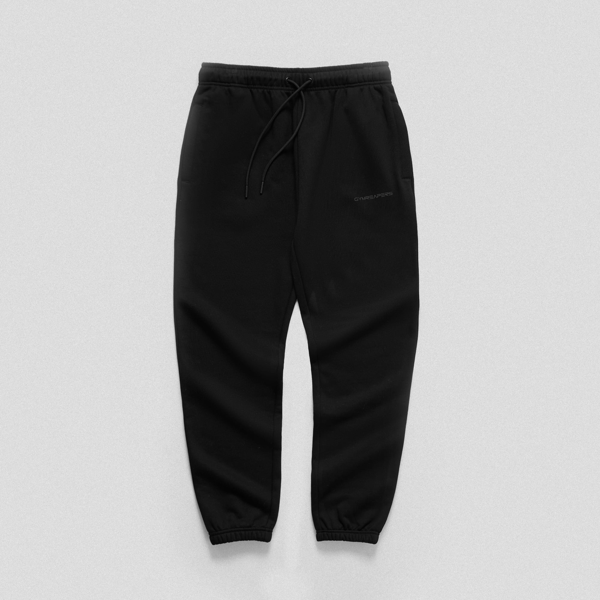 ascend jogger black black front