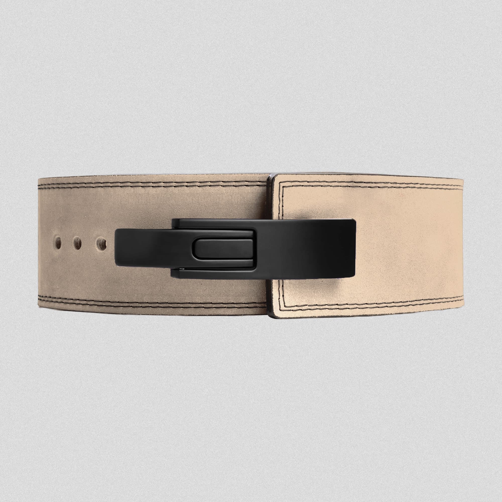 10mm lever belt desert sand front with lever