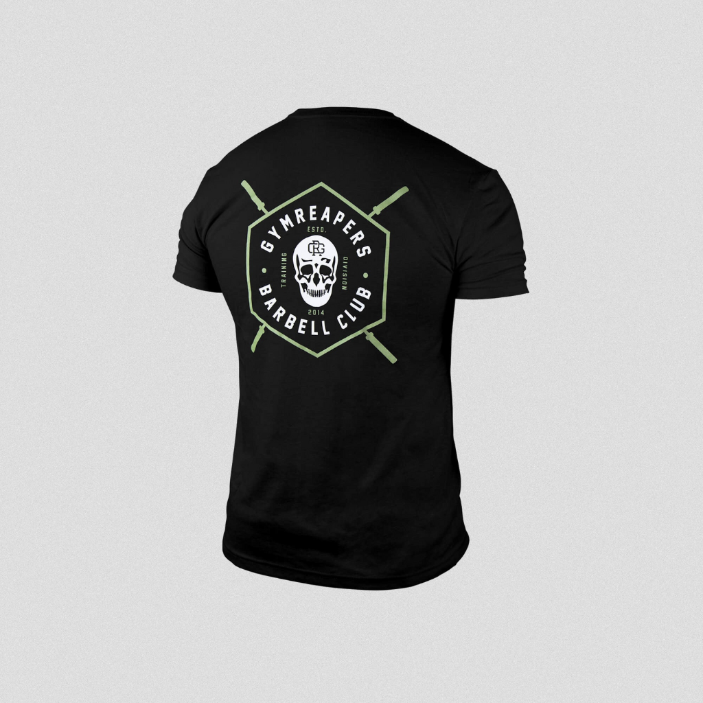 Gymreapers GR T-Shirt - Schwarz/Weiß