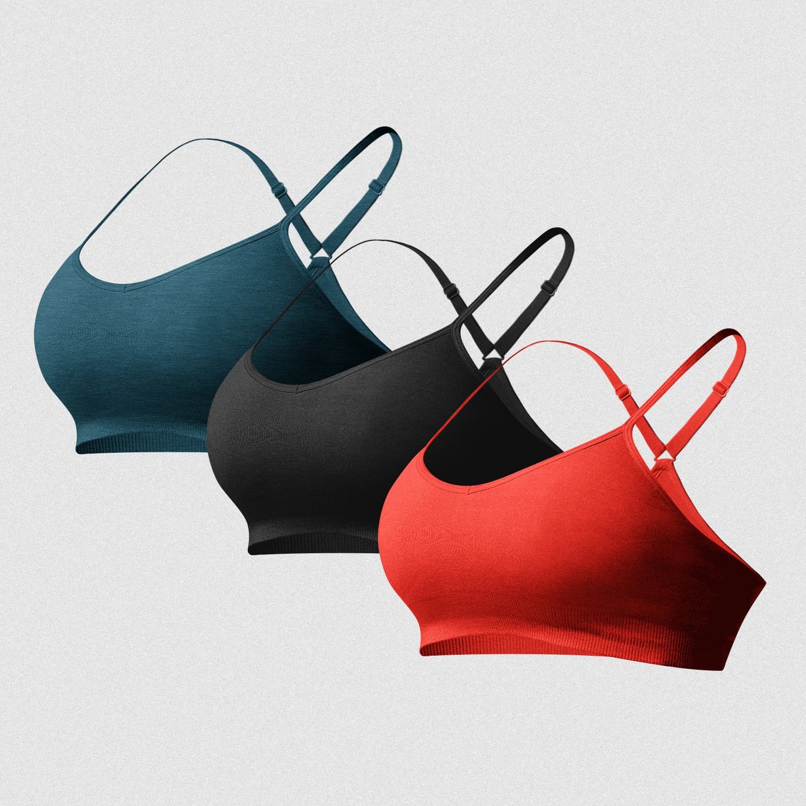 Infinity Bra 3-Pack - Carolina Reaper / Black / Atlantis main image