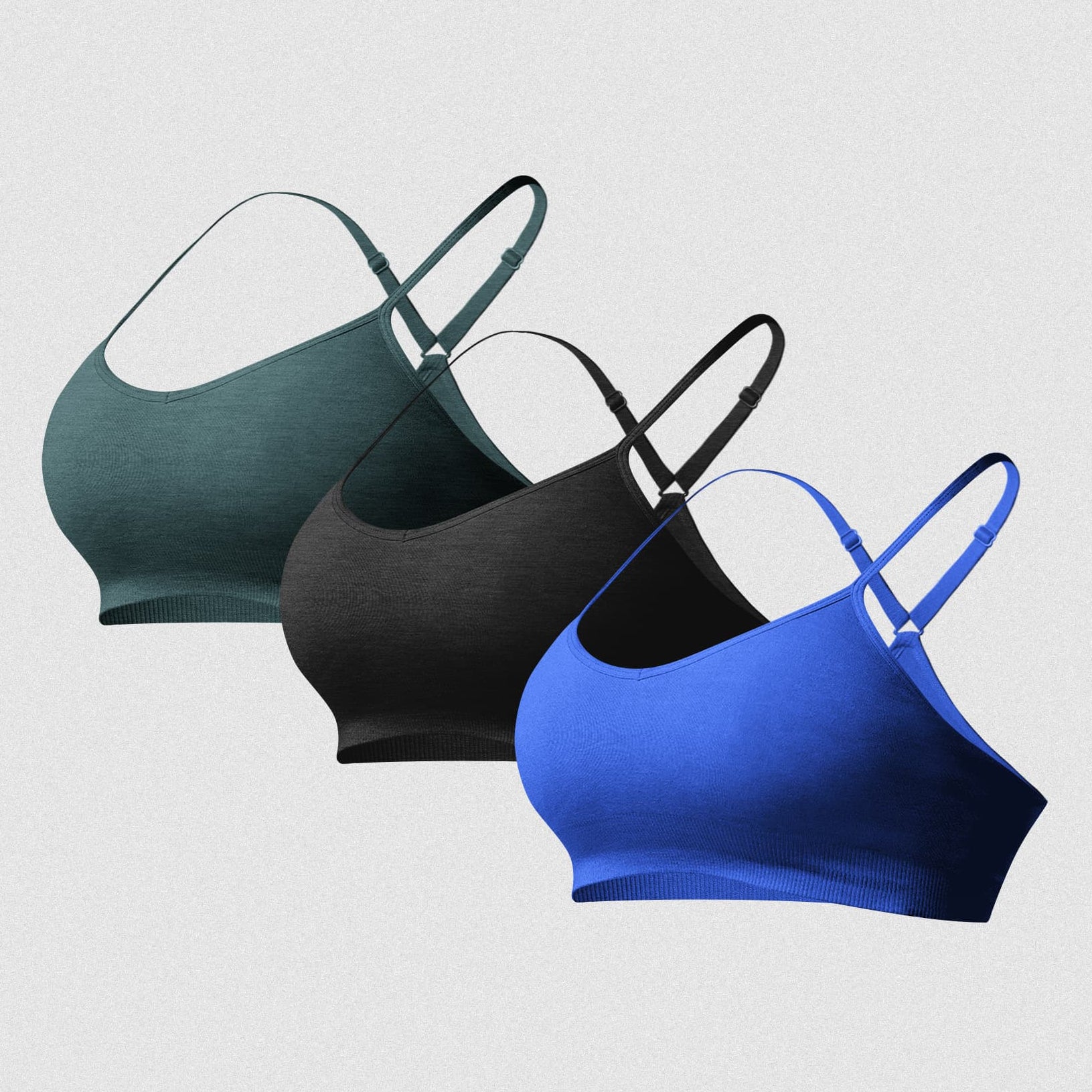 Infinity Bra 3-Pack - Electric Blue / Black Marl / Reef main image