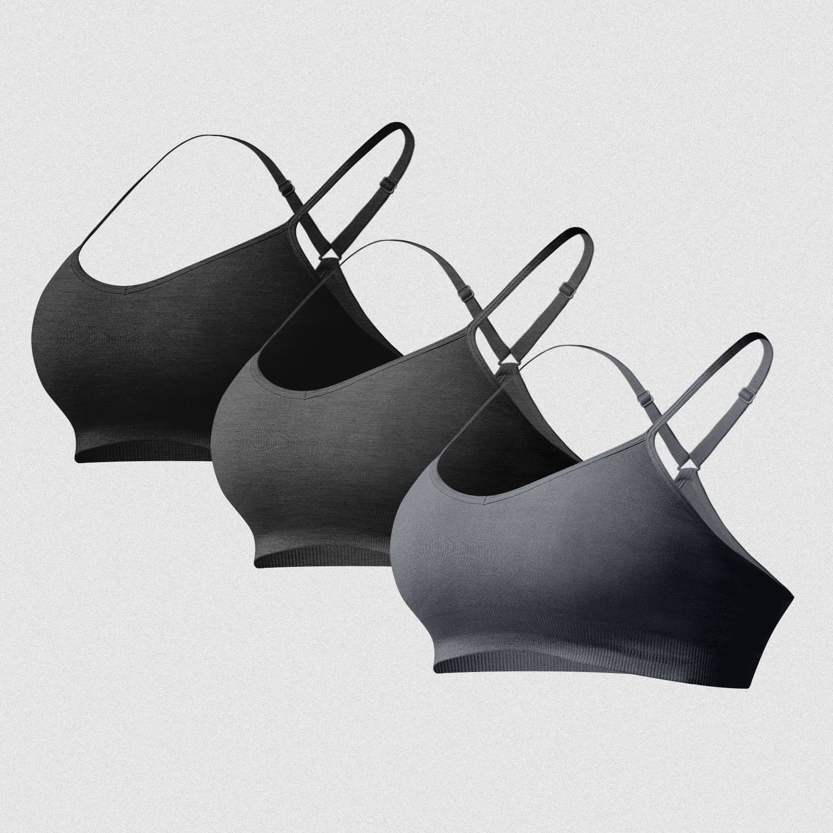 Infinity Bra 3-Pack - Black / Graphite / Flat Gray main image