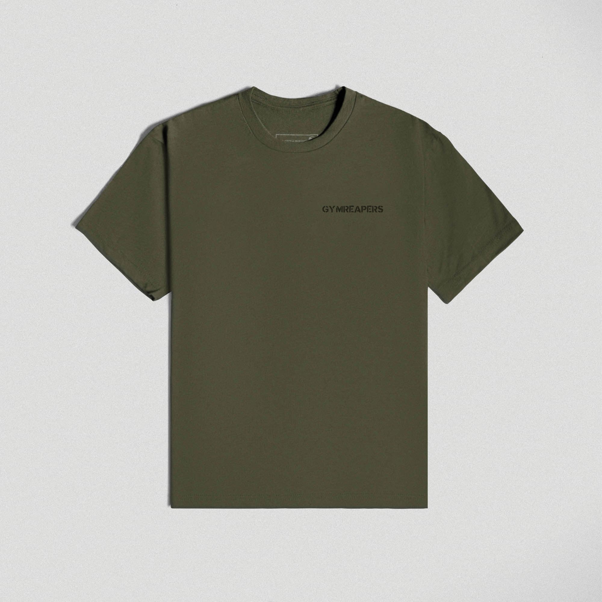 iron division tee lay flat front shot