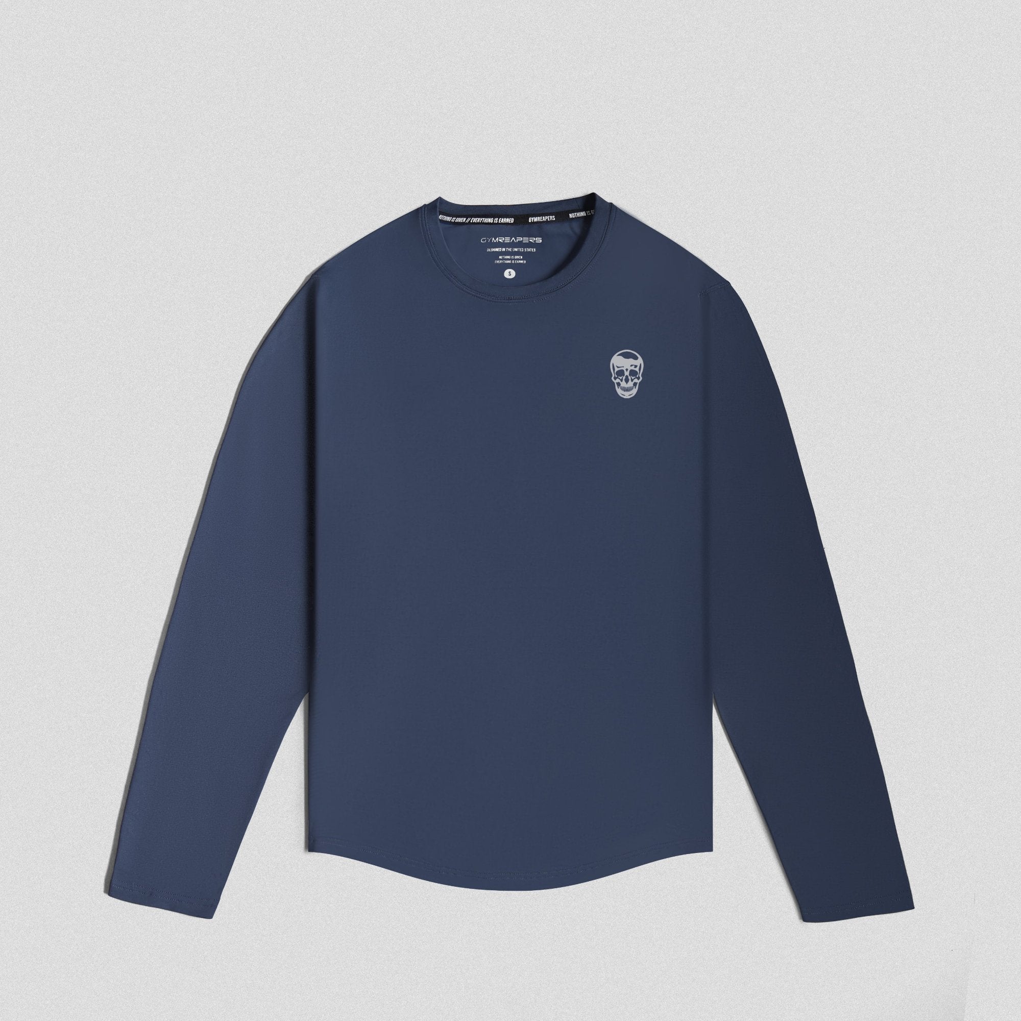 performance long sleeve shirt navy main