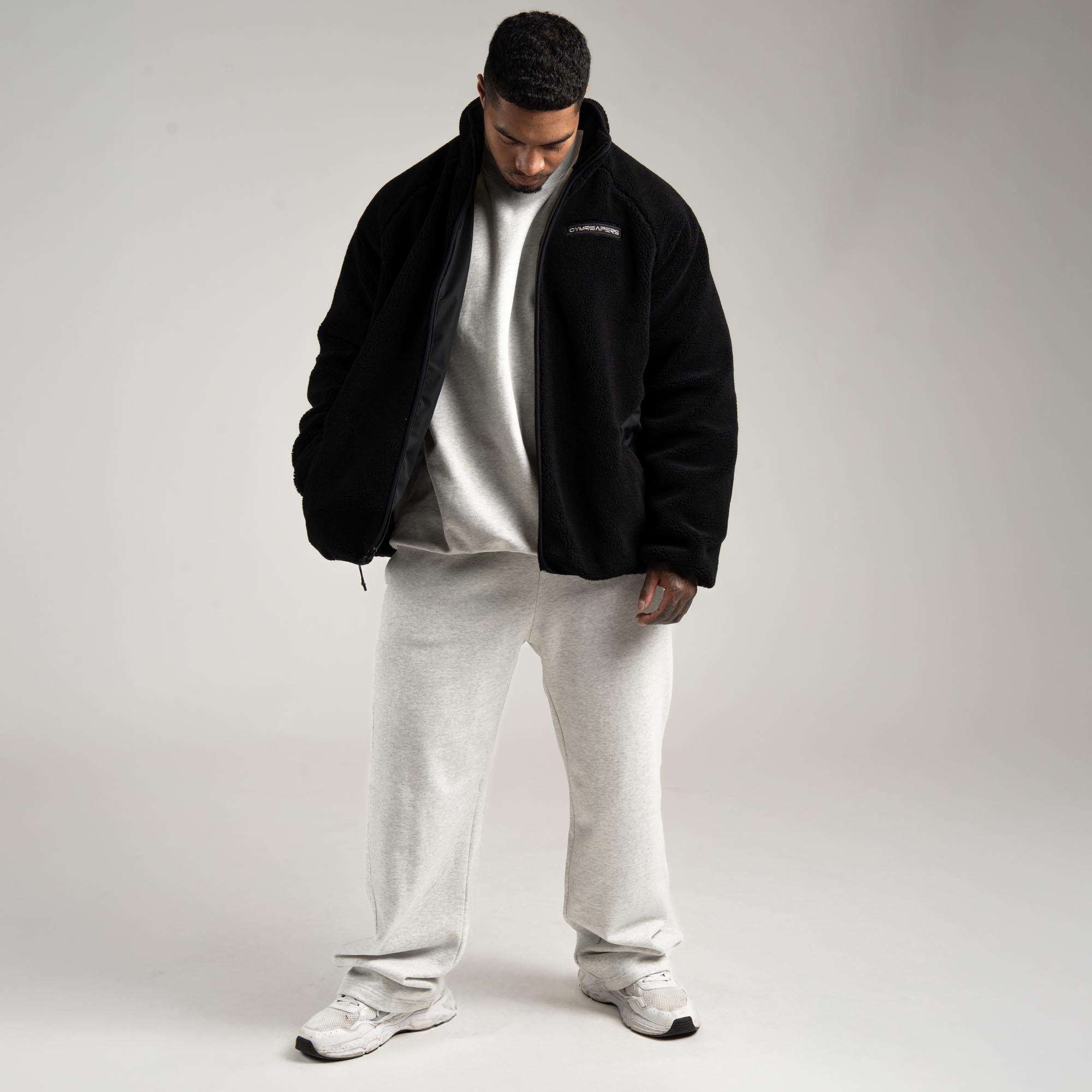 Athlete wearing Sektor Sherpa Jacket full body shot front view