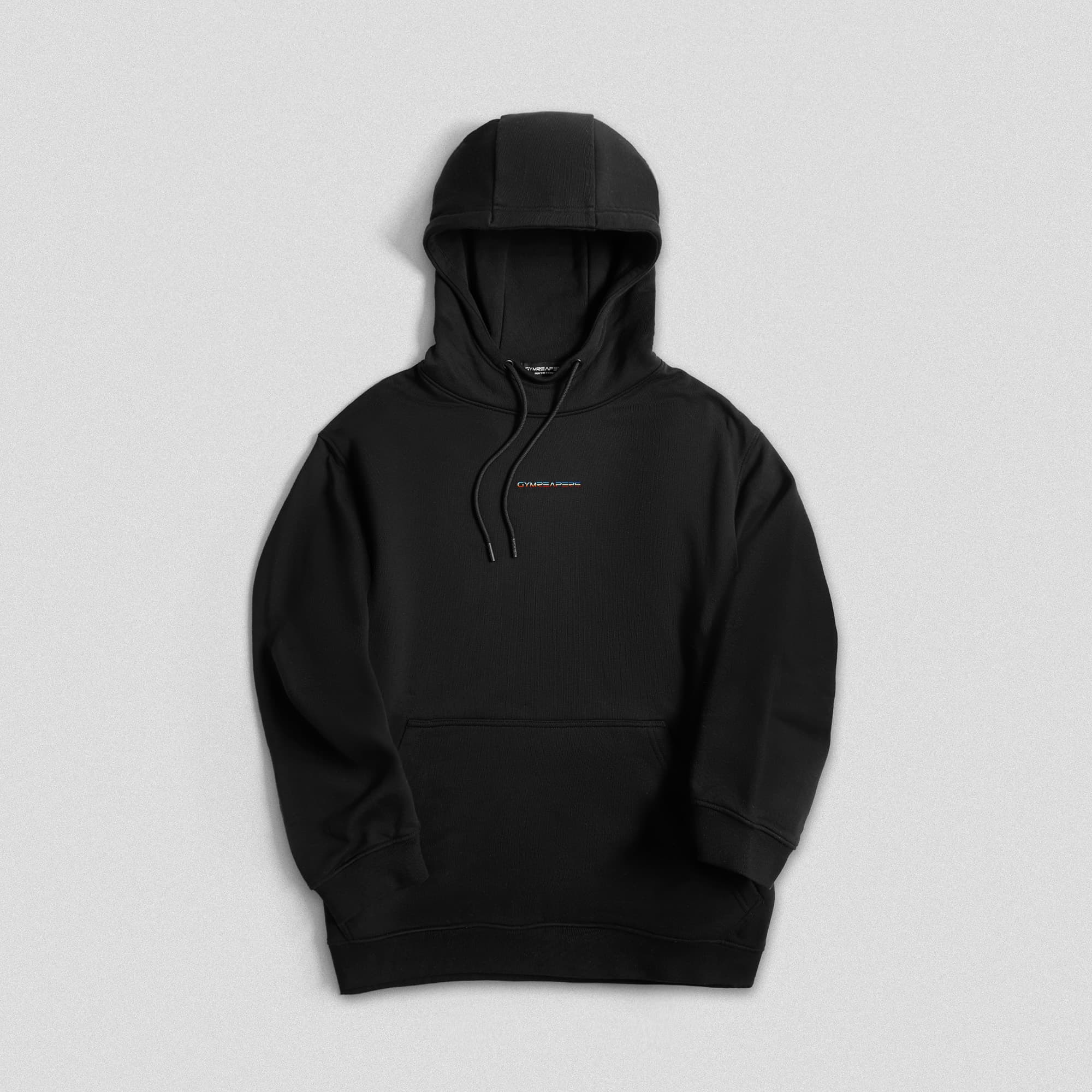 Solar Flare Hoodie lay flat shot of front side