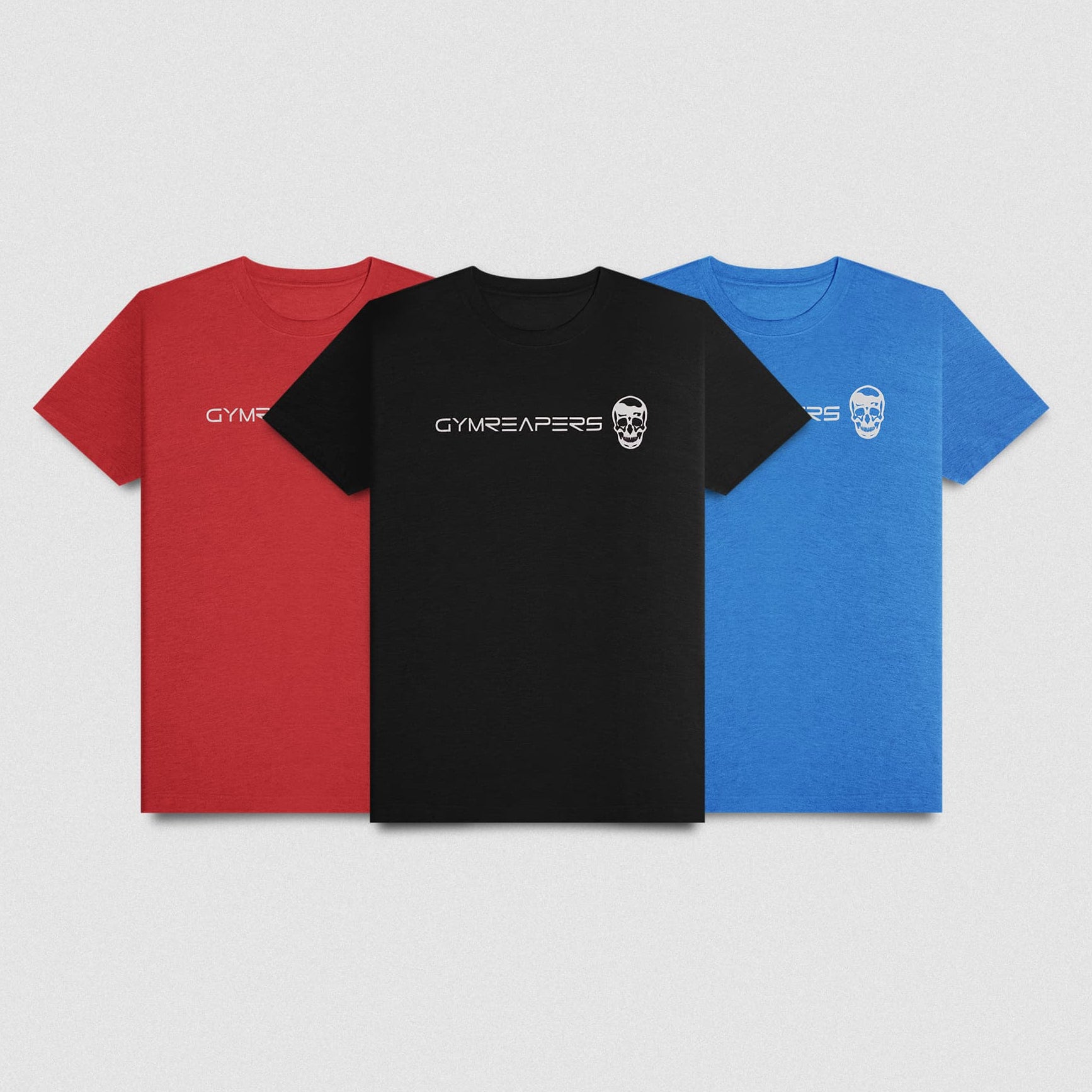 Active Tri-Blend Tee 3-Pack - Red / Black / Electric Blue main image