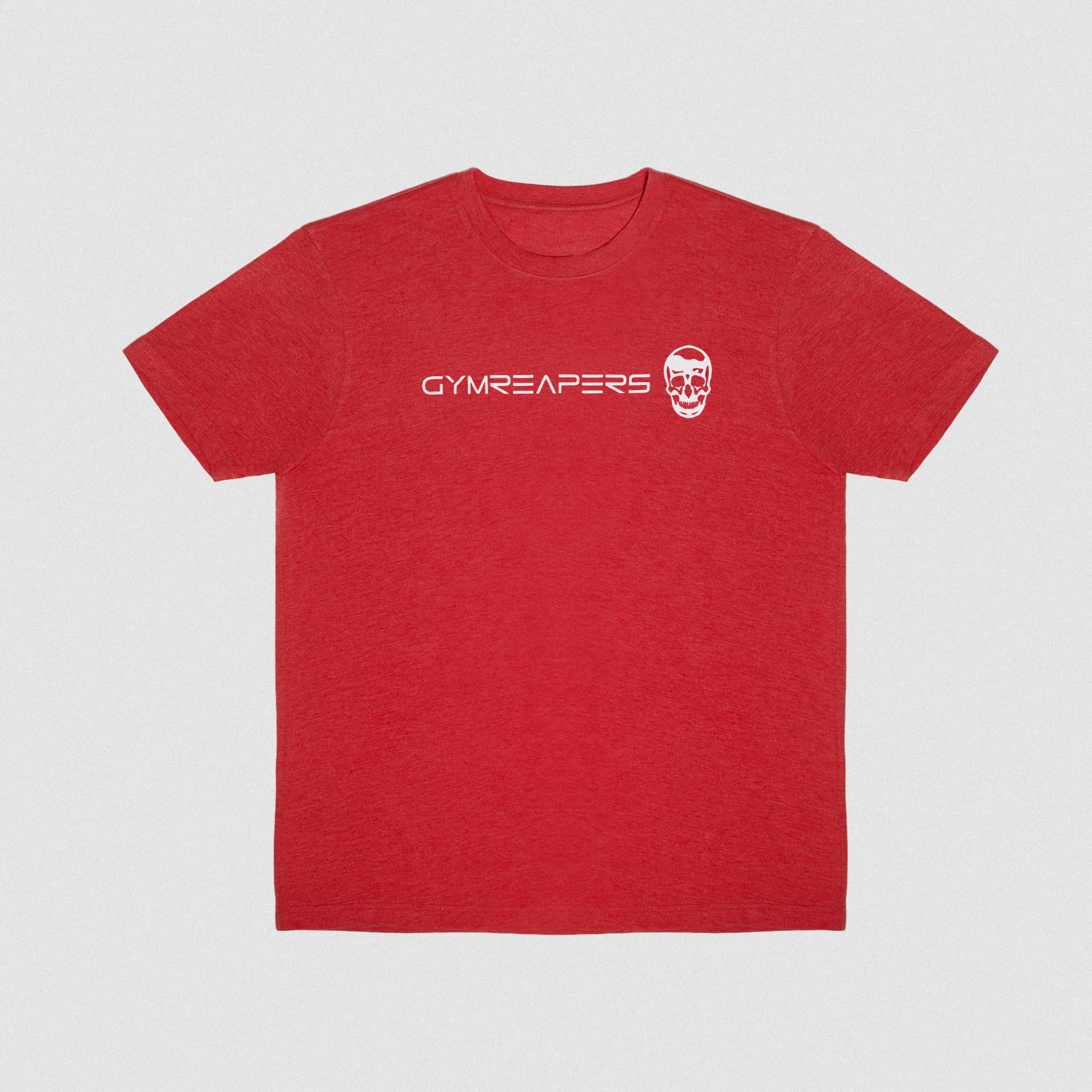 Active Tri-Blend Basic Tee - Red/White