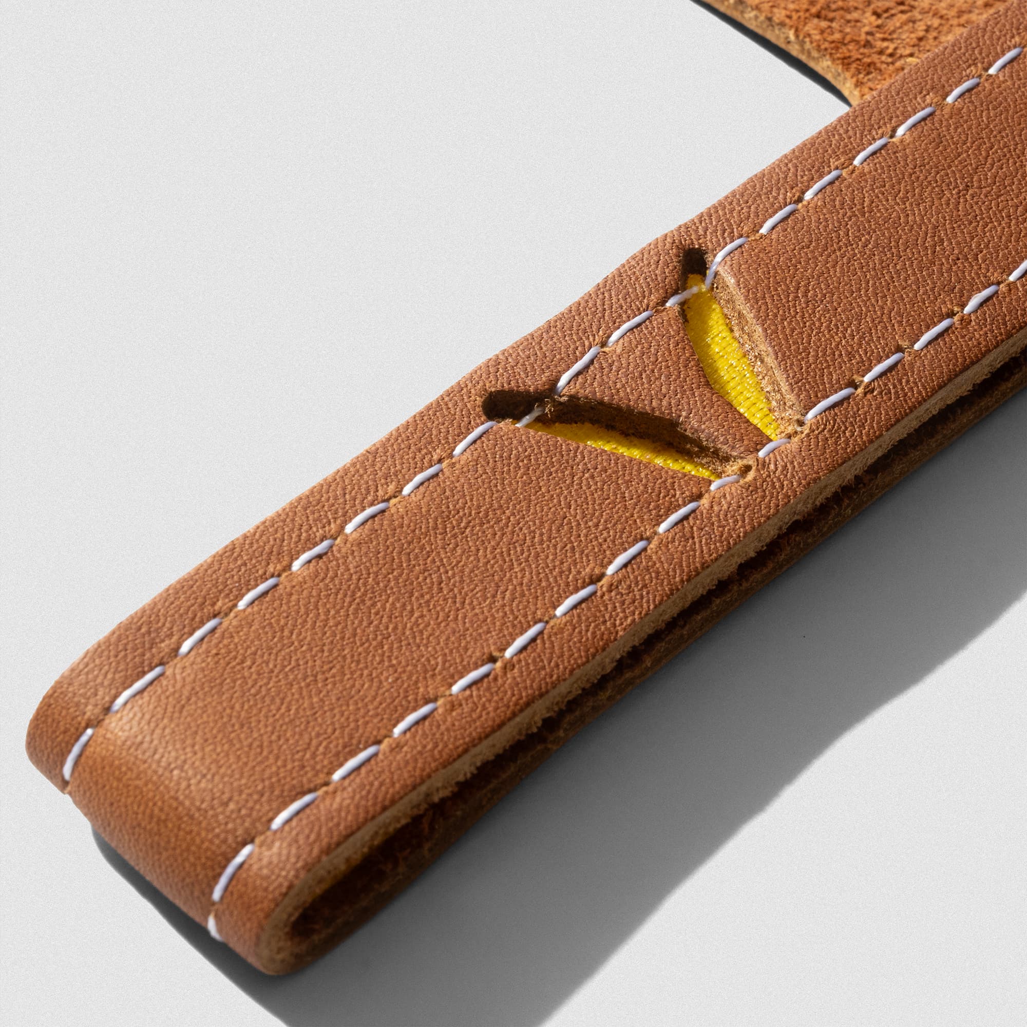 Men's Classic Freedom Leather - Tan - Strap Detail