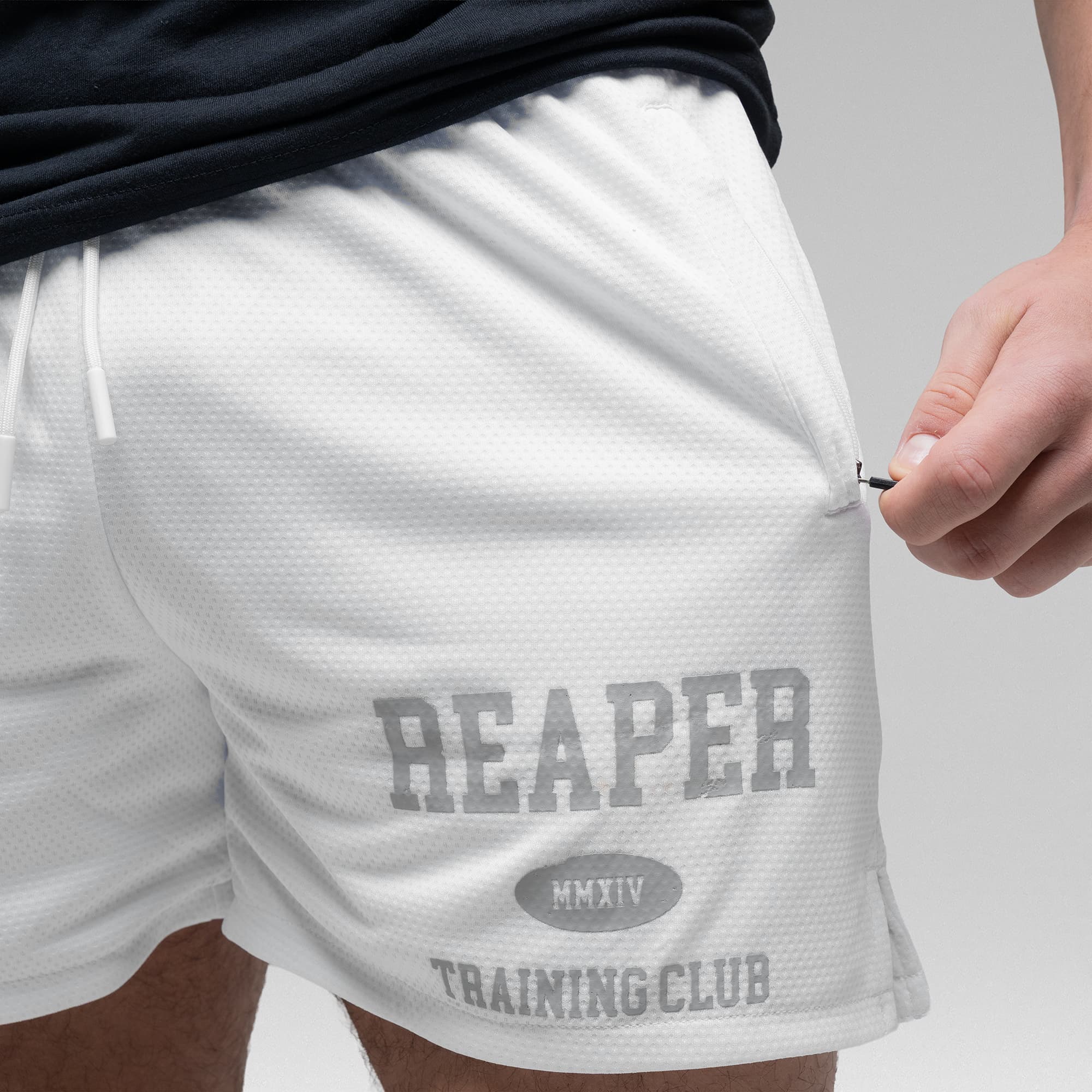 Reaper Training Shorts - White