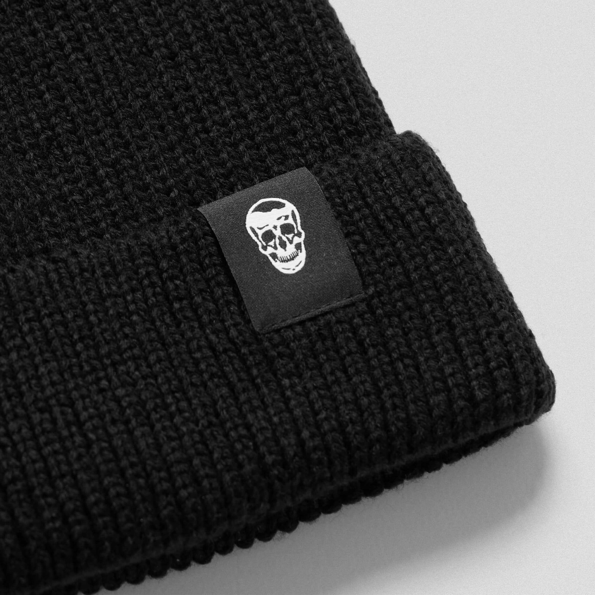 beanie back close up