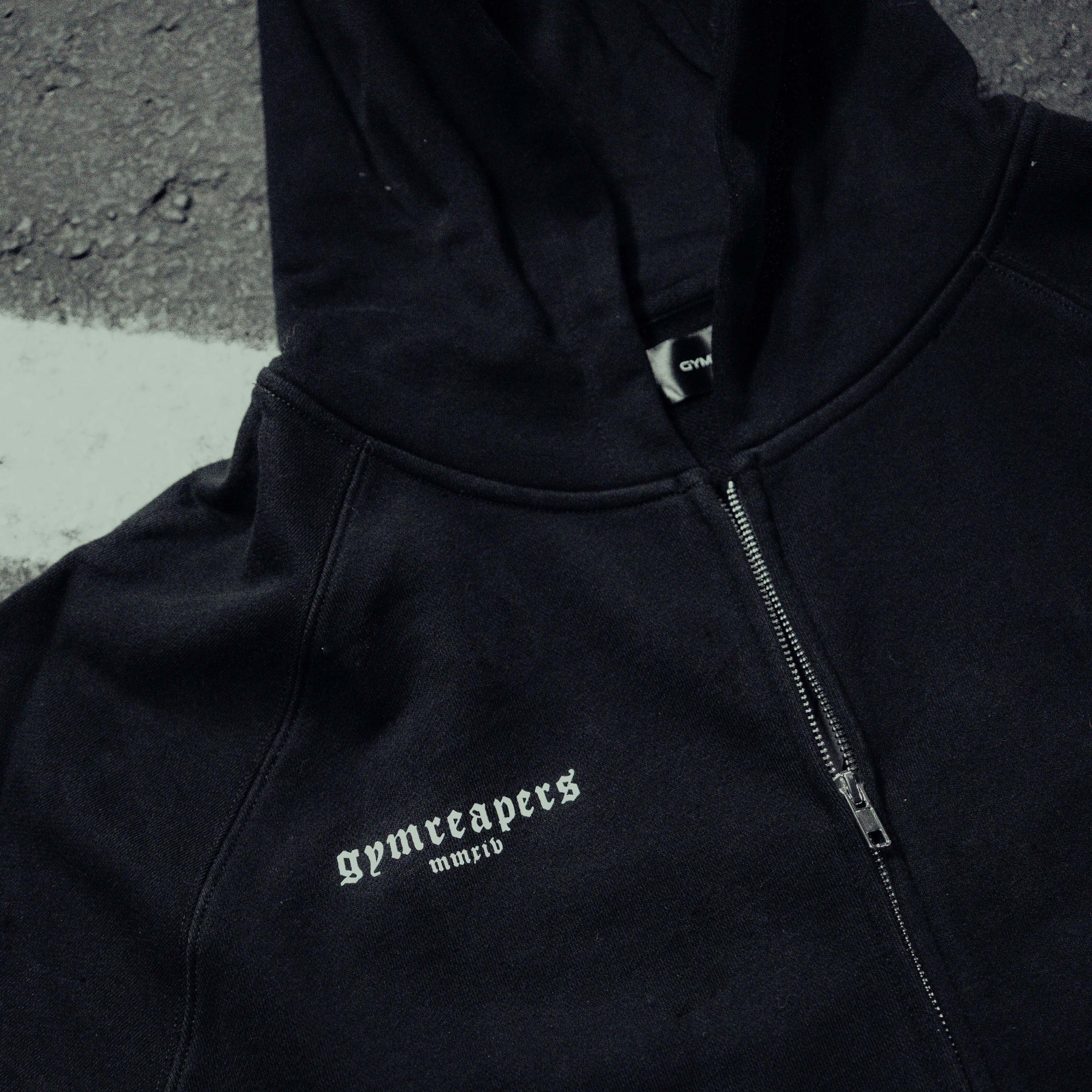 fourth crusader zip up front detail