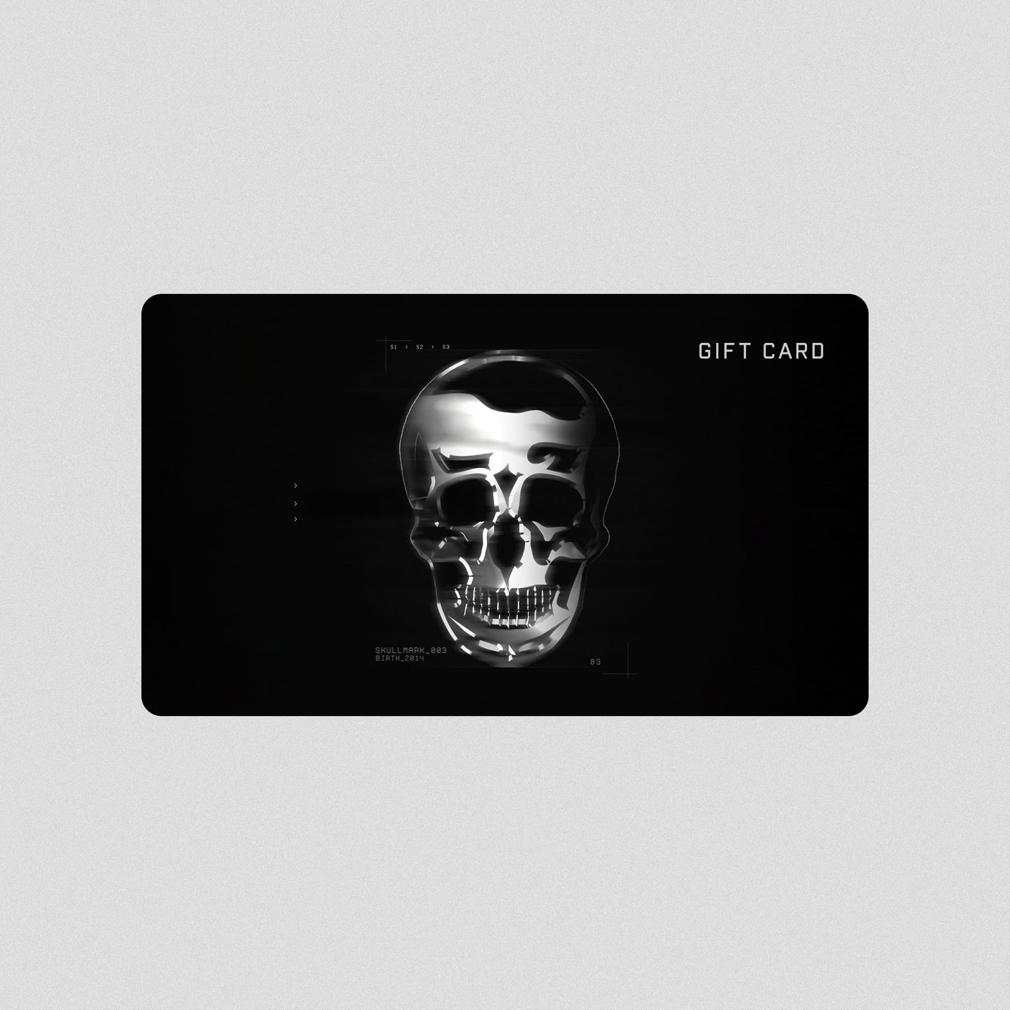 image of the new Gymreapers E-gift card on gray background