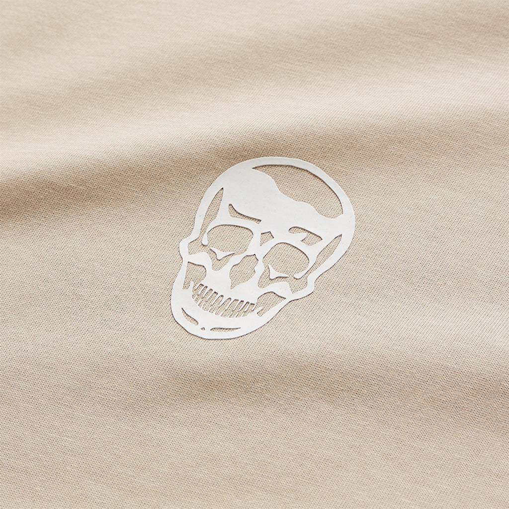 skull tee khaki detail