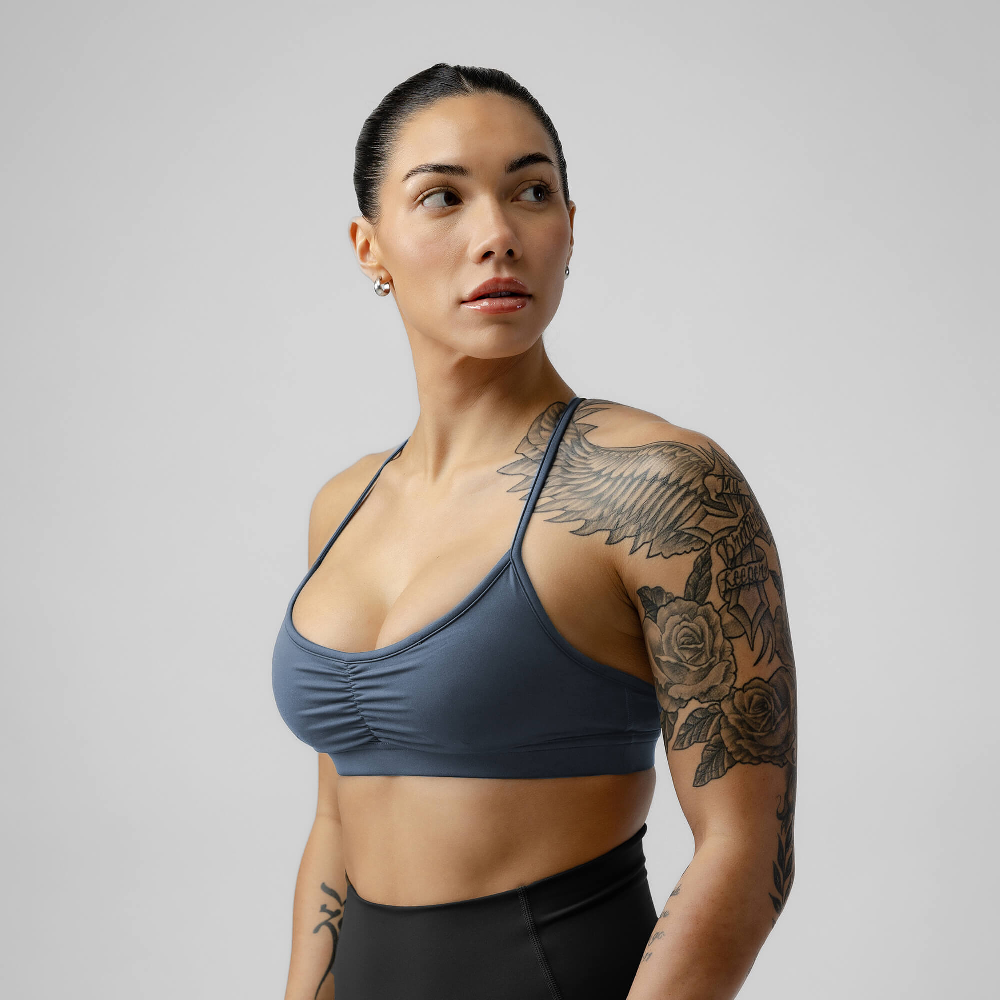 strive bra pale blue front main