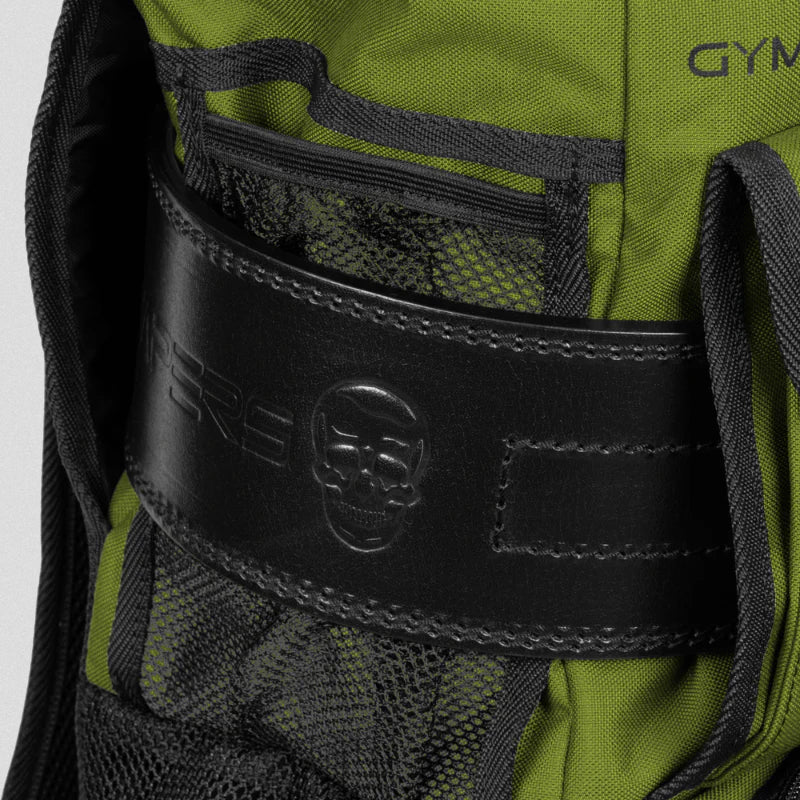 tombstone bag army green belt attached