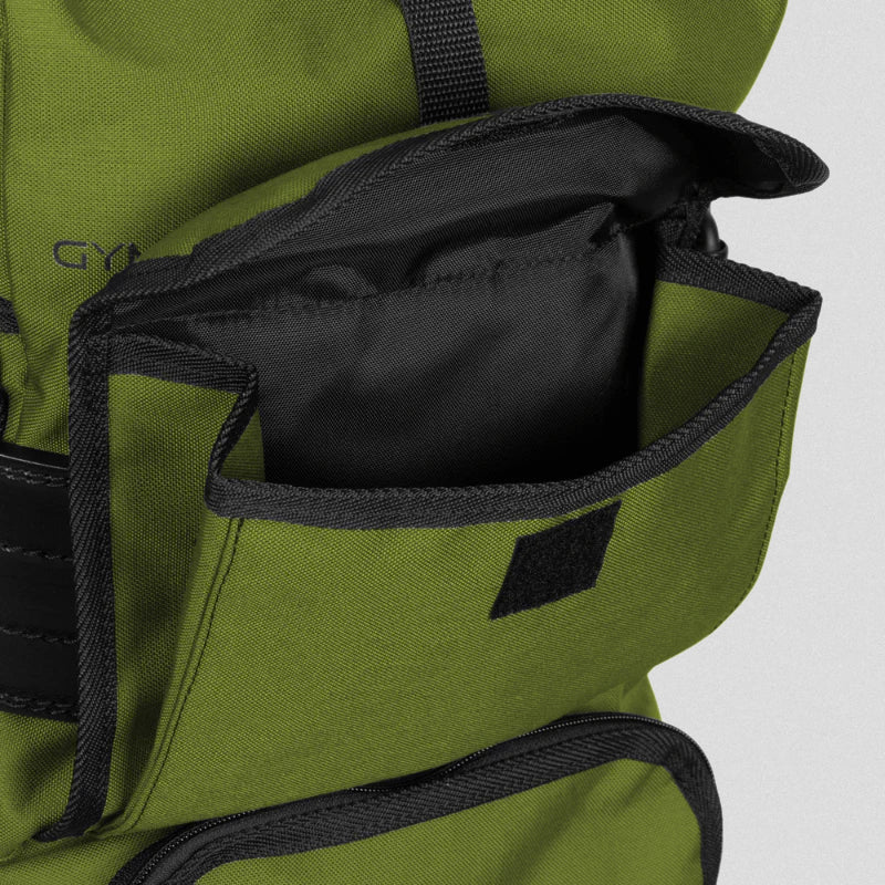 tombstone bag army green pocket open