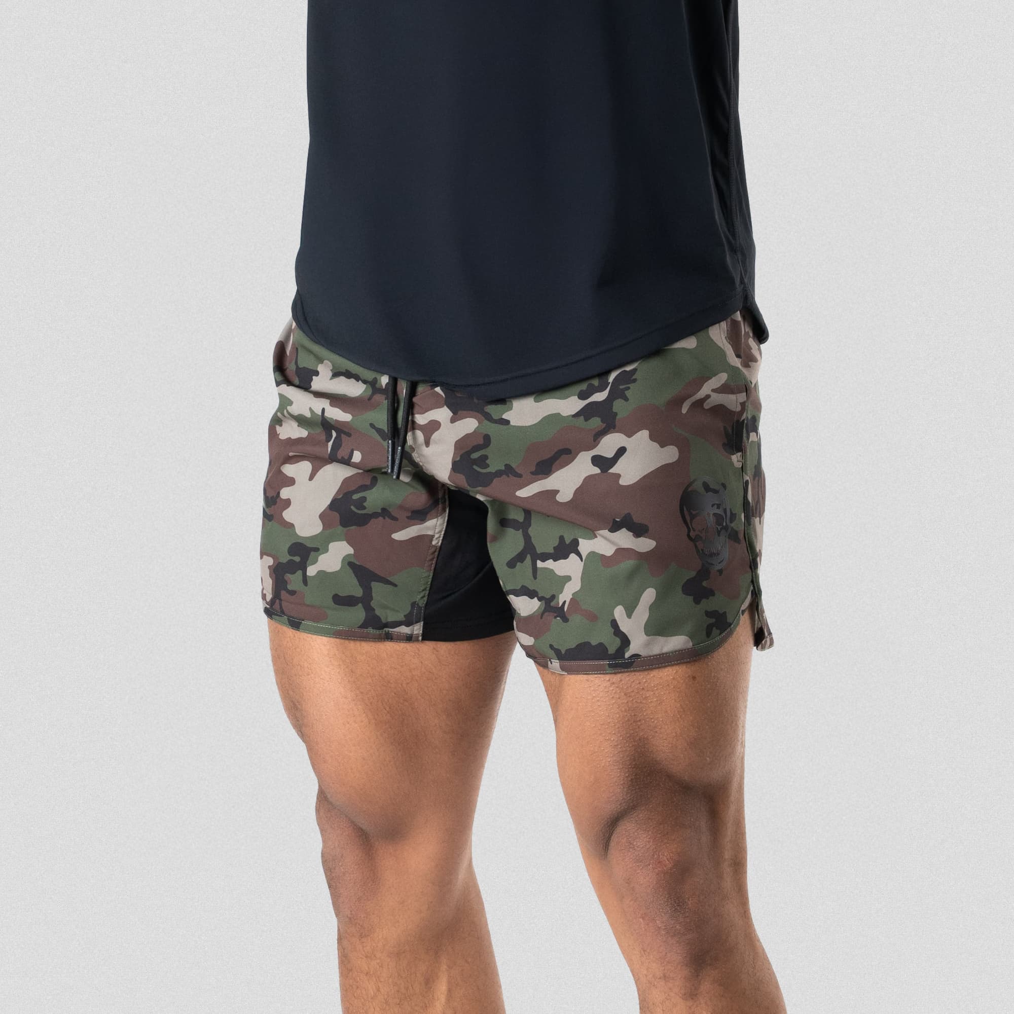 Trainingsshorts – Woodland Camo