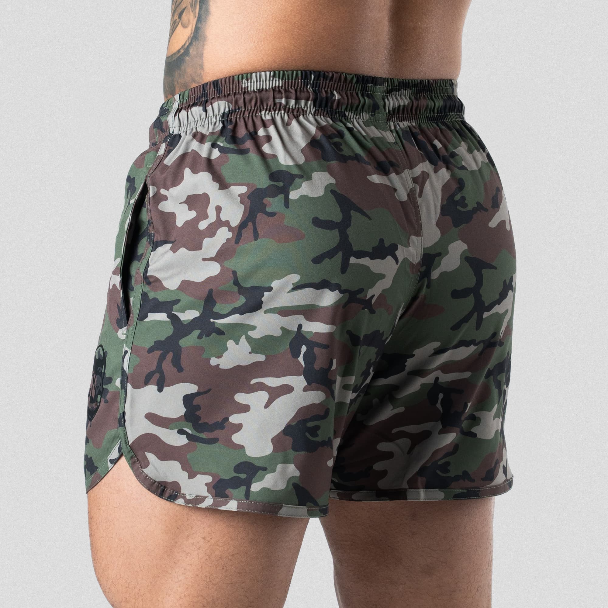 Trainingsshorts – Woodland Camo